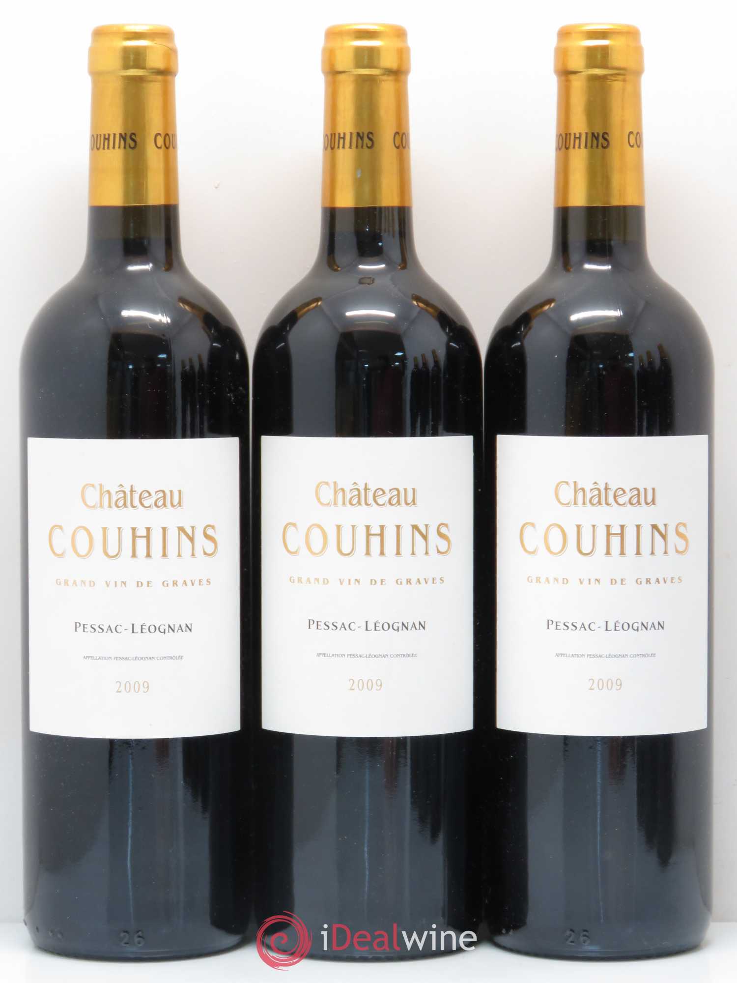 Château Couhins 2009 - Lot de 6 bouteilles - 1