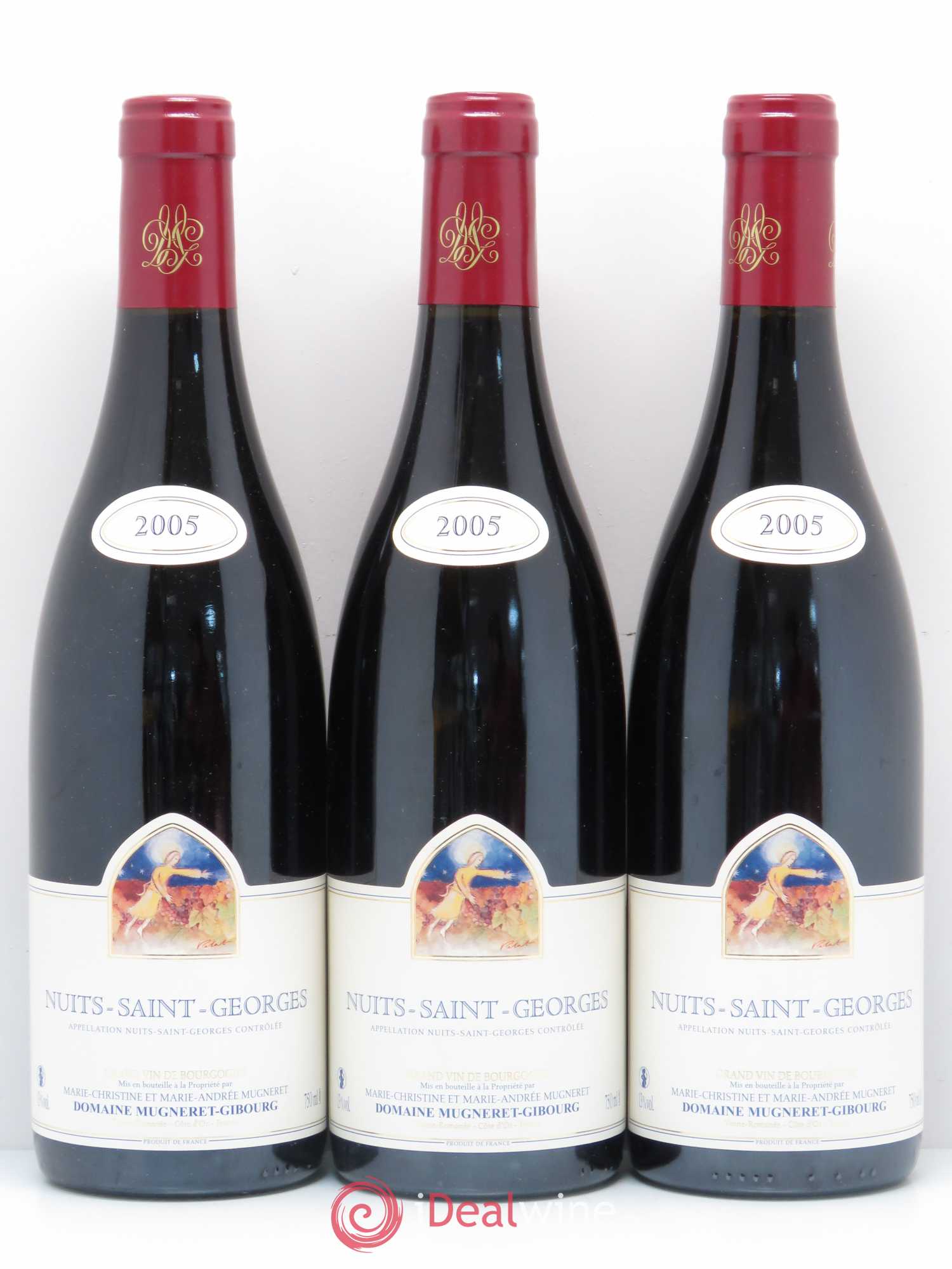 Nuits-Saint-Georges Mugneret-Gibourg (Domaine) 2005 - Lot de 3 bouteilles - 0