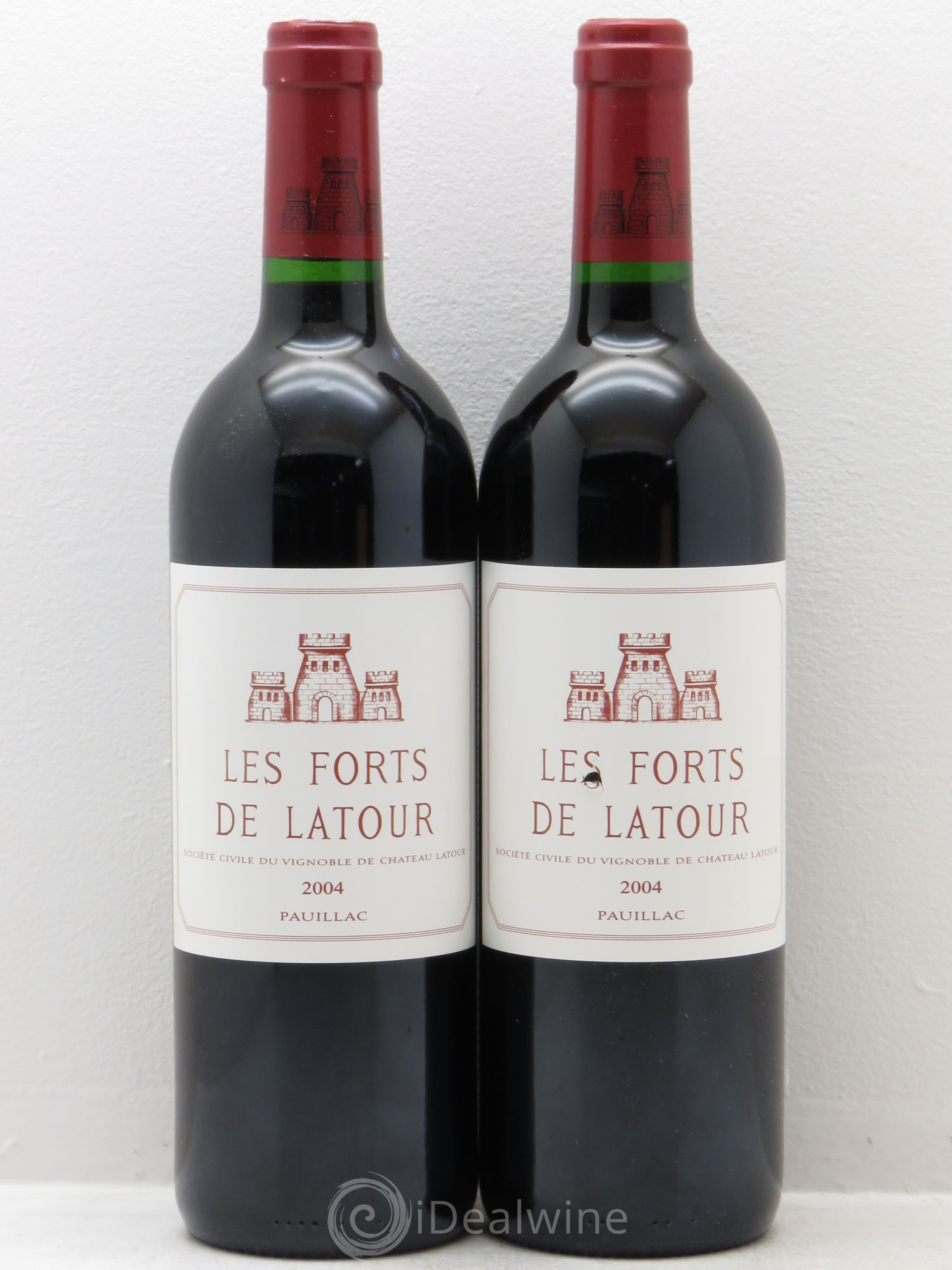 Les Forts de Latour Second Vin 2004 - Lot de 2 bouteilles - 0