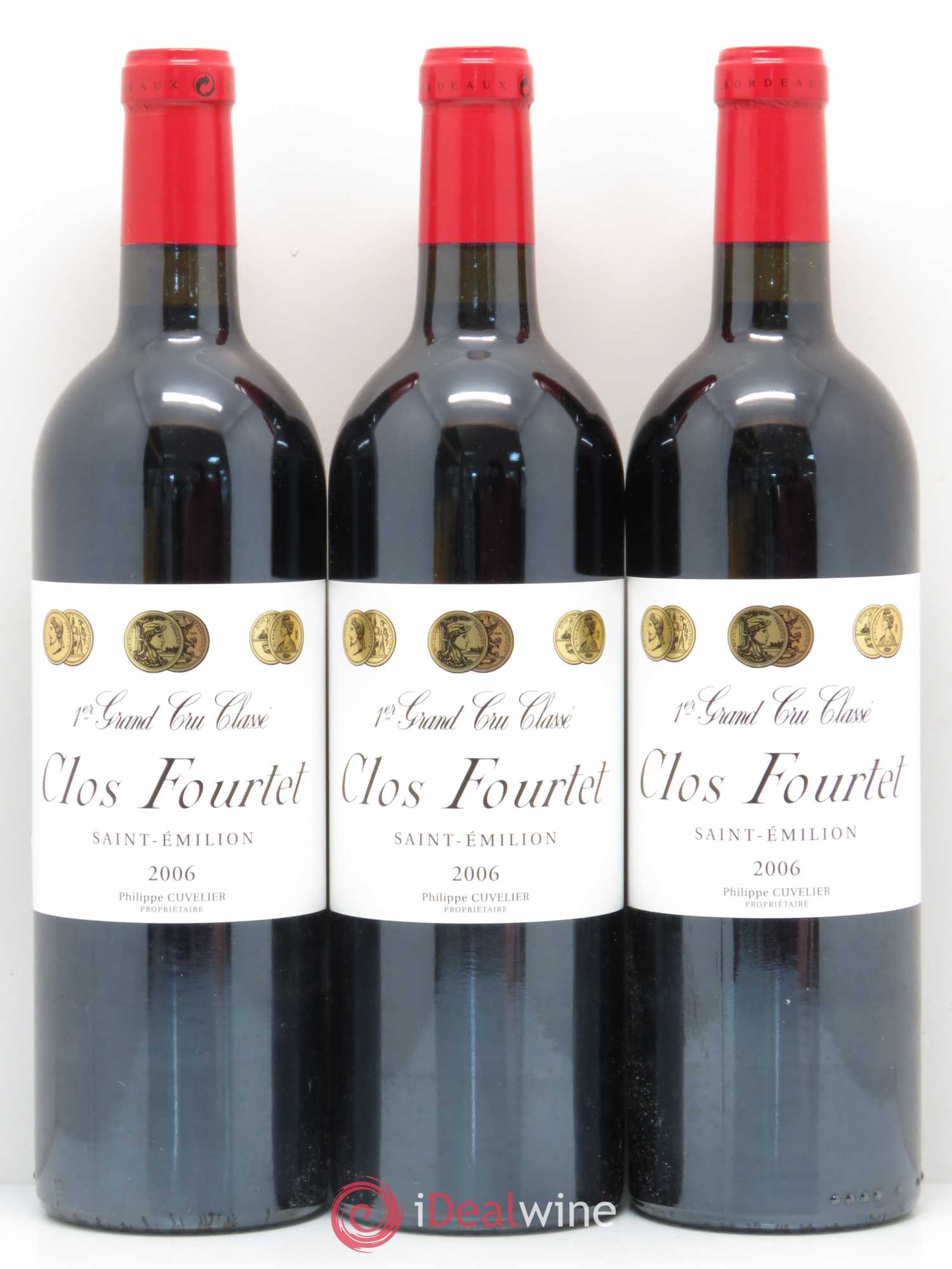 Clos Fourtet 1er Grand Cru Classé B 2006 - Lot de 6 bouteilles - 2