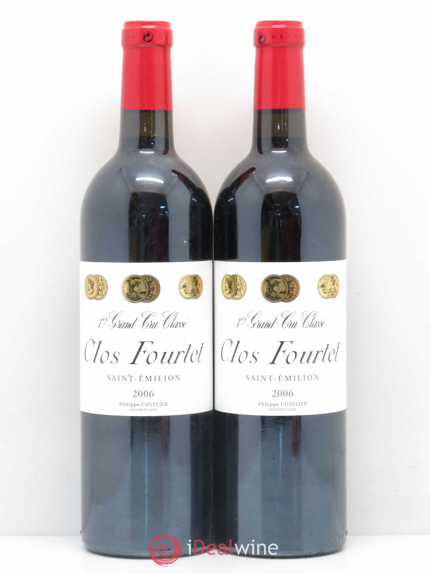 Clos Fourtet 1er Grand Cru Classé B 2006 - Lot de 2 bouteilles - 0