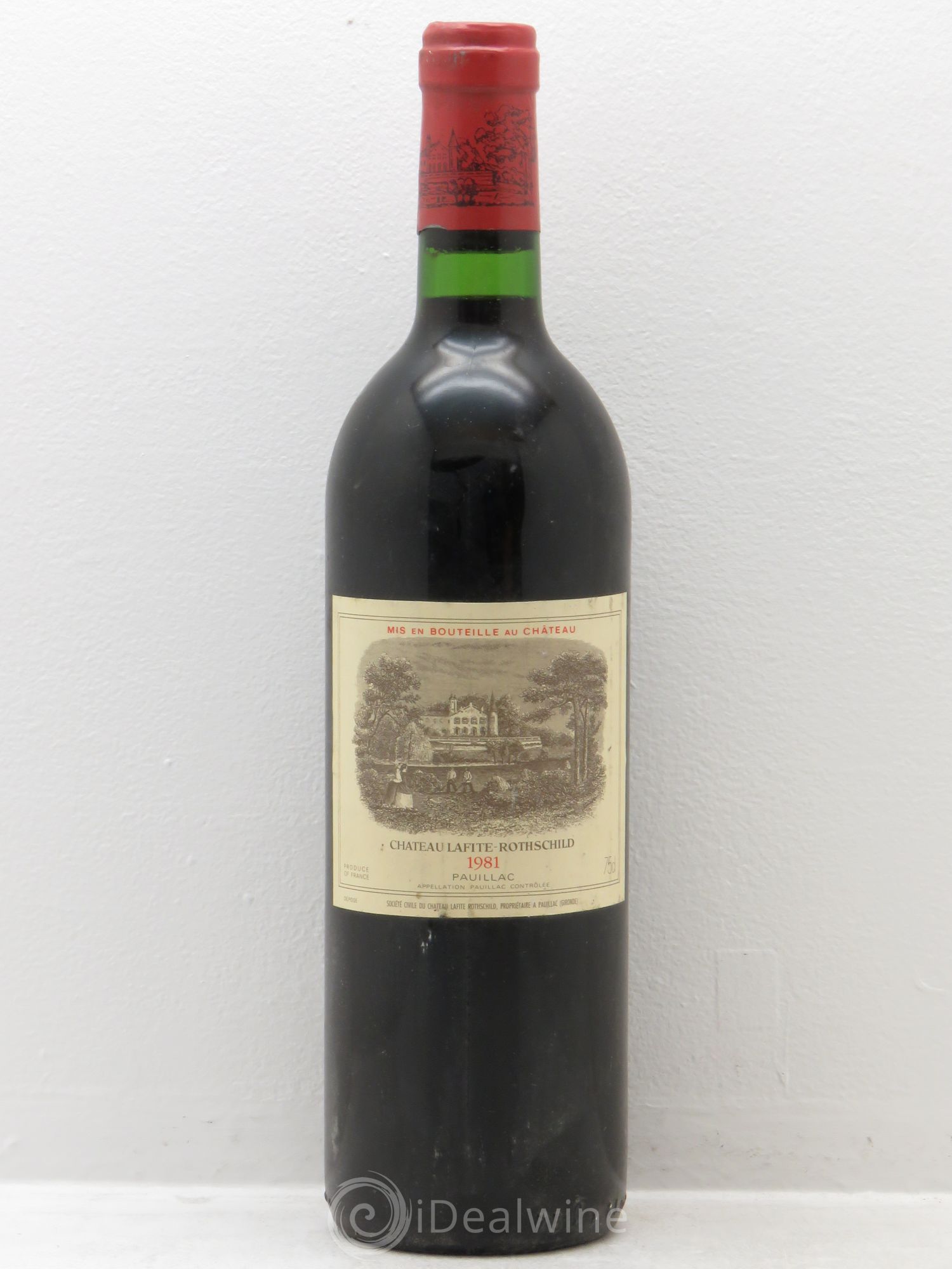 Château Lafite Rothschild 1er Grand Cru Classé 1981 - Lot de 1 bouteille - 0
