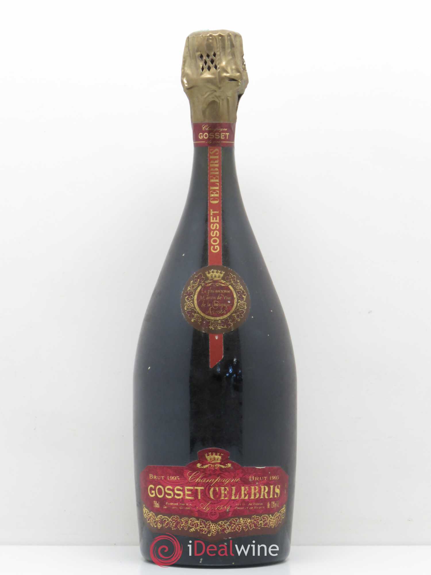 Champagne Gosset Celebris 1995 - Posten von 1 Flasche - 0