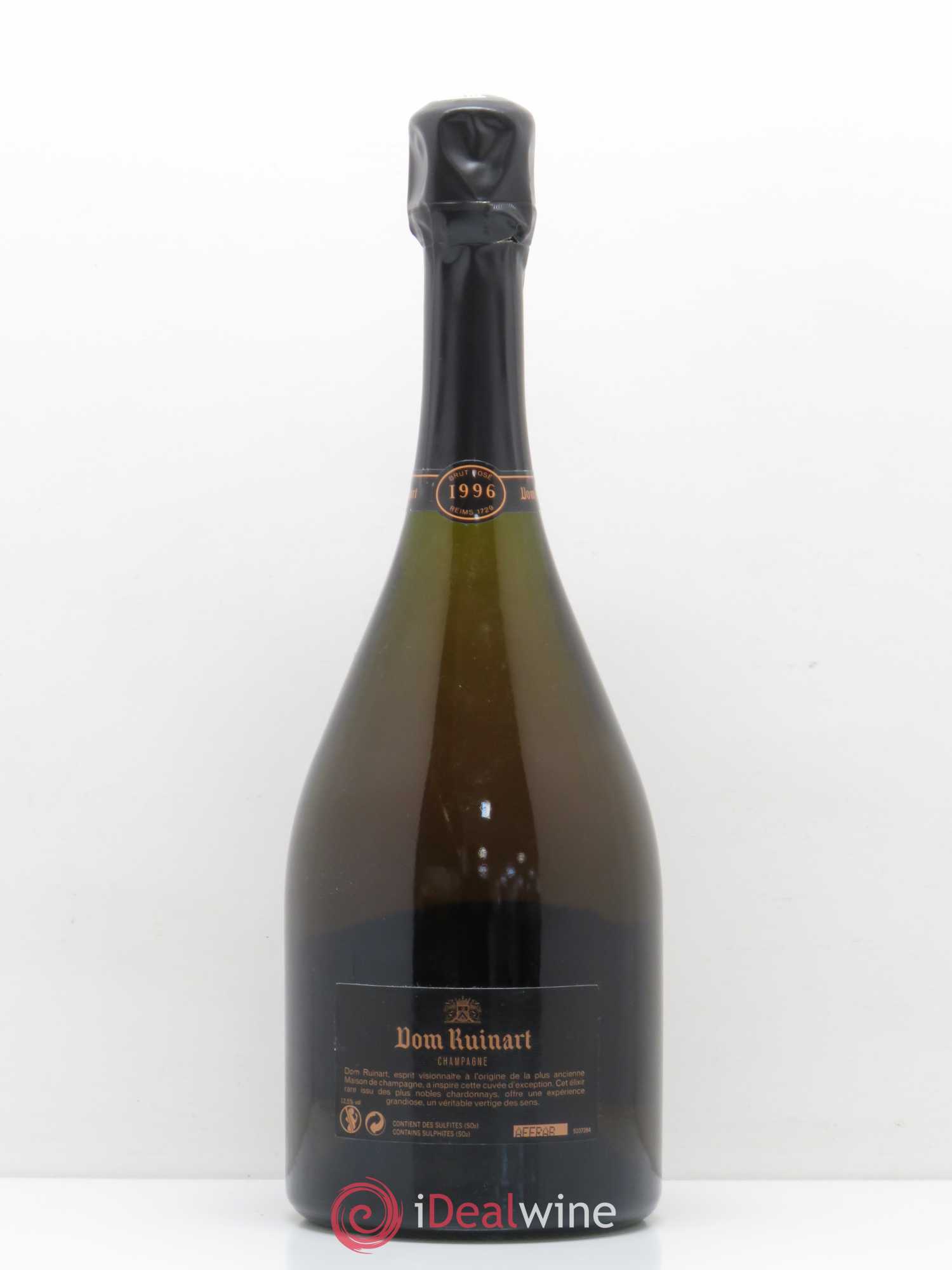 Dom Ruinart Brut Ruinart 1996 - Lot de 1 bouteille - 1