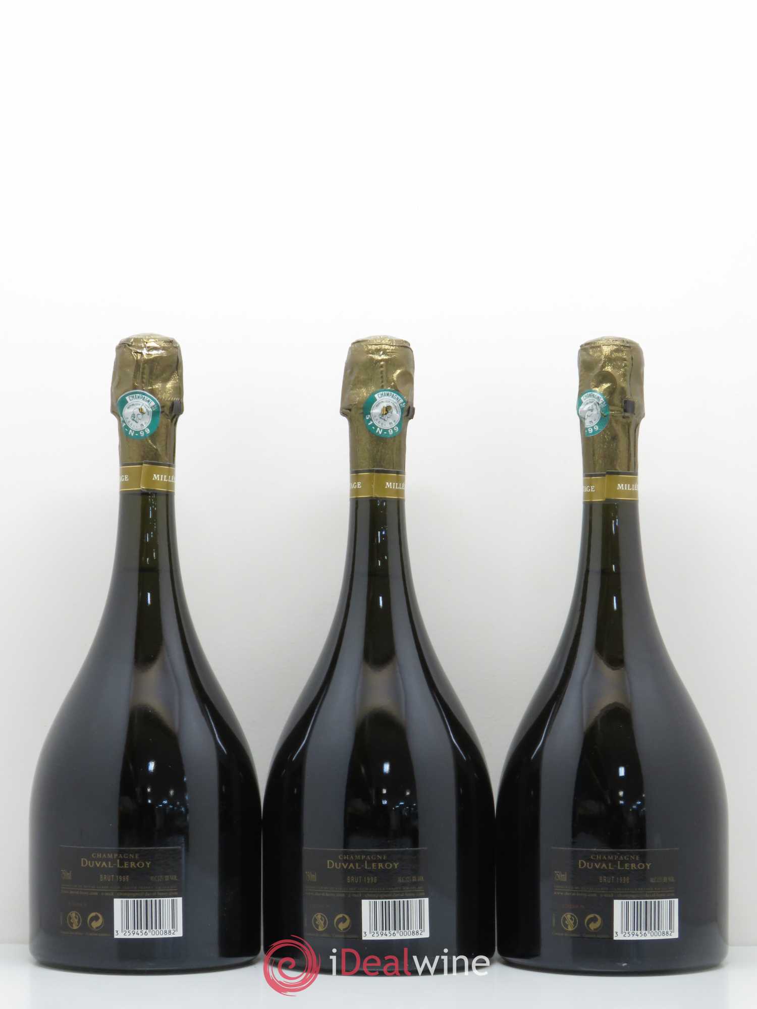 Champagne Cuvée Femme Duval Leroy 1996 - Posten von 3 Flaschen - 1