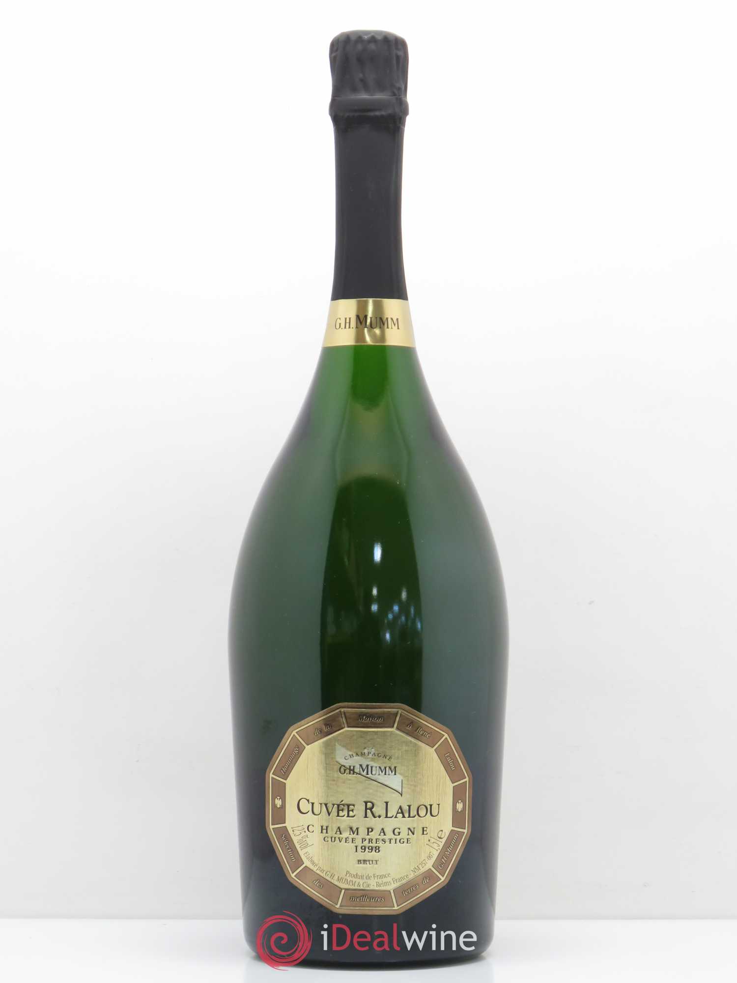René Lalou Mumm 1998 - Posten von 1 Magnum - 0
