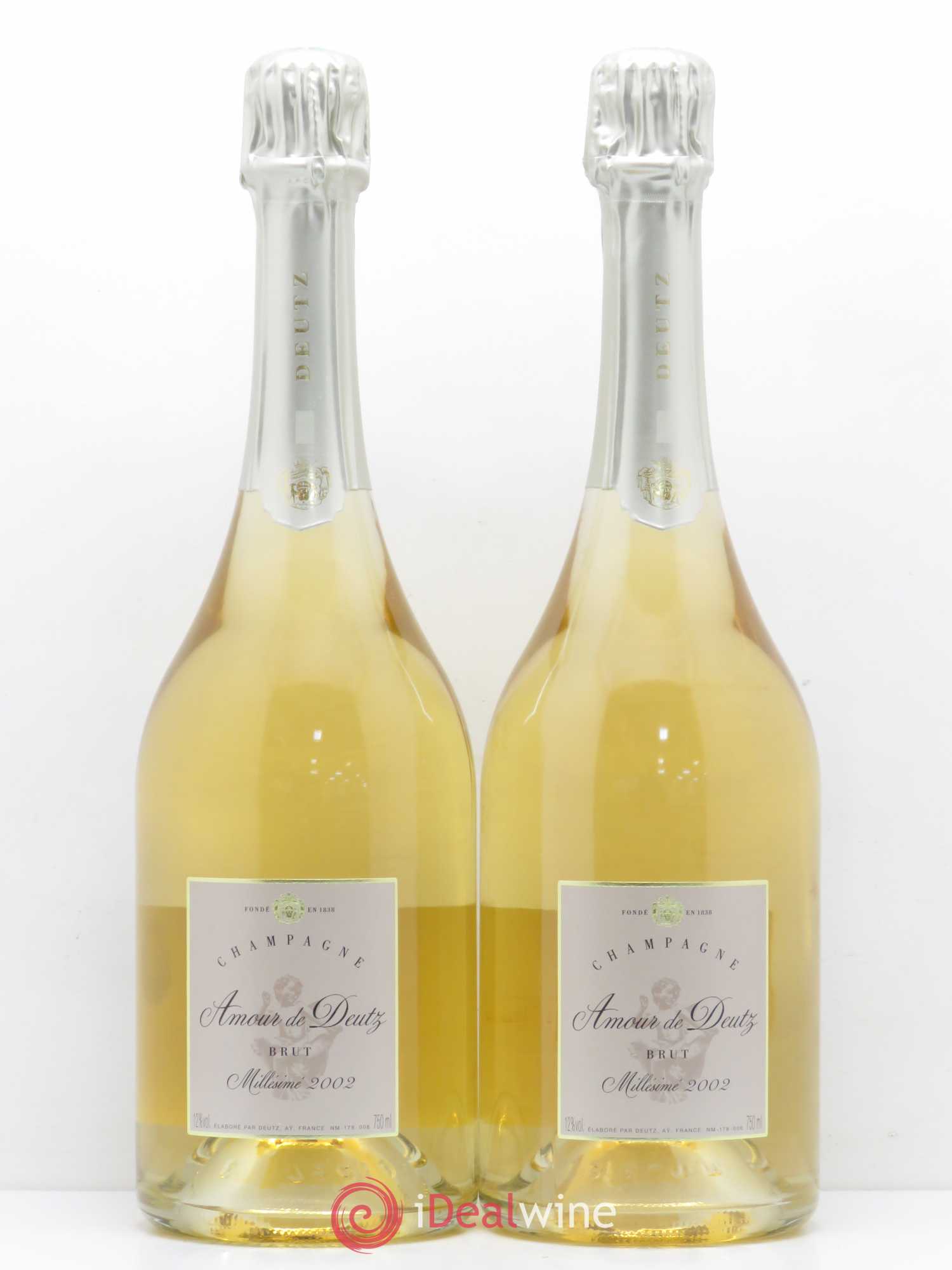 Amour de Deutz Brut Deutz 2002 - Lot de 2 bouteilles - 0