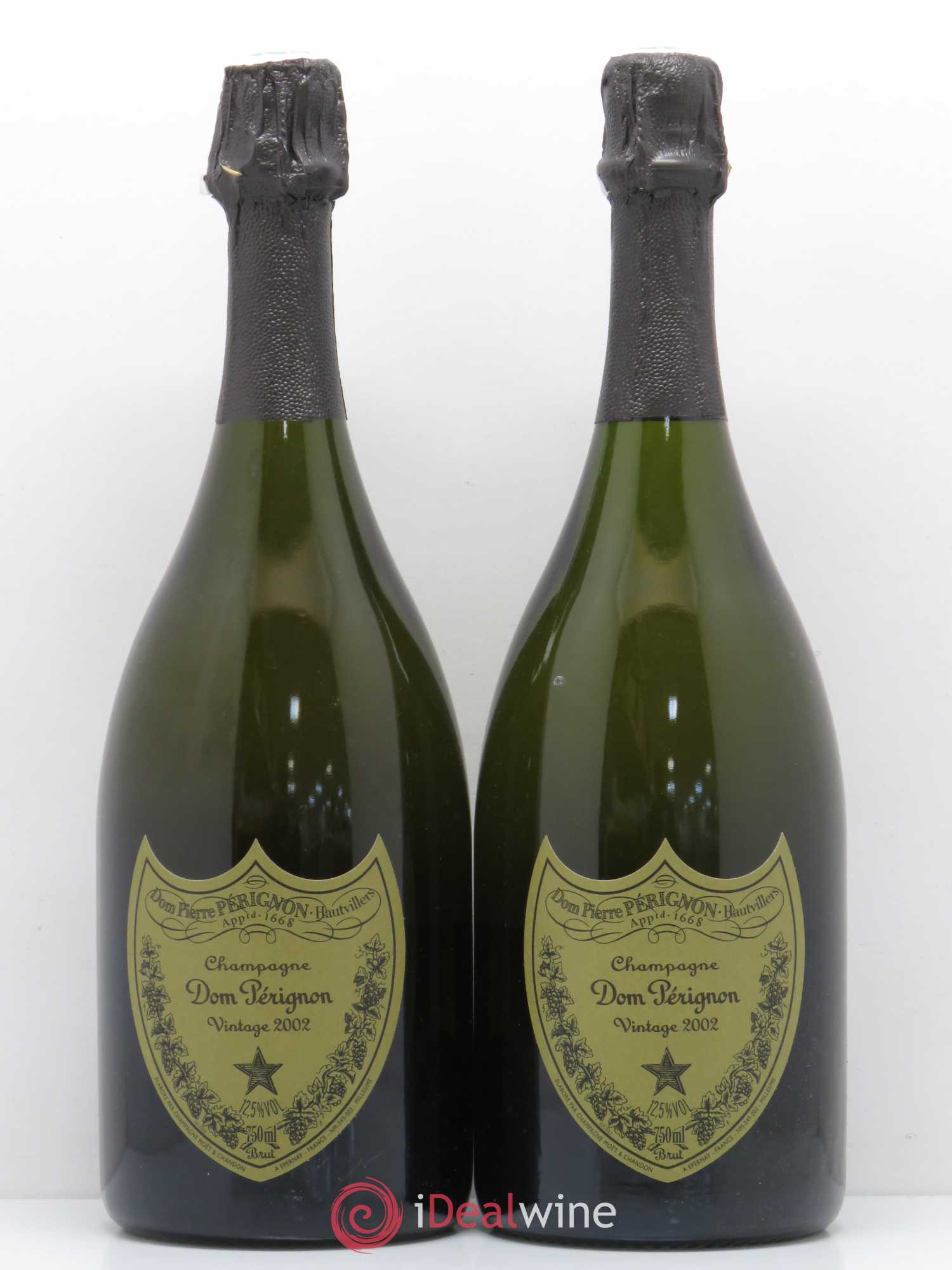 Brut Dom Pérignon 2002 - Lot de 2 bouteilles - 0