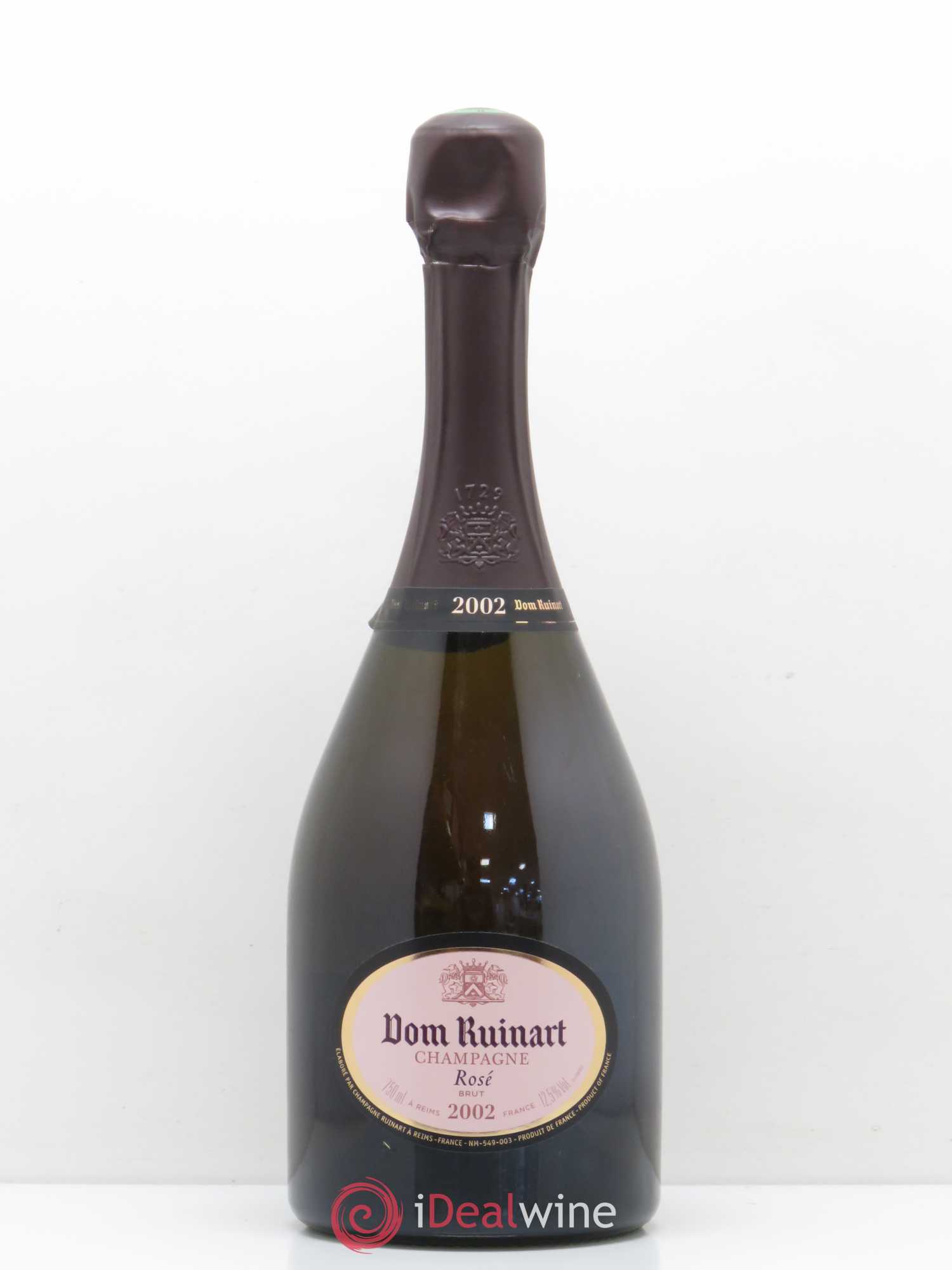 Dom Ruinart Brut Ruinart 2002 - Lot de 1 bouteille - 0