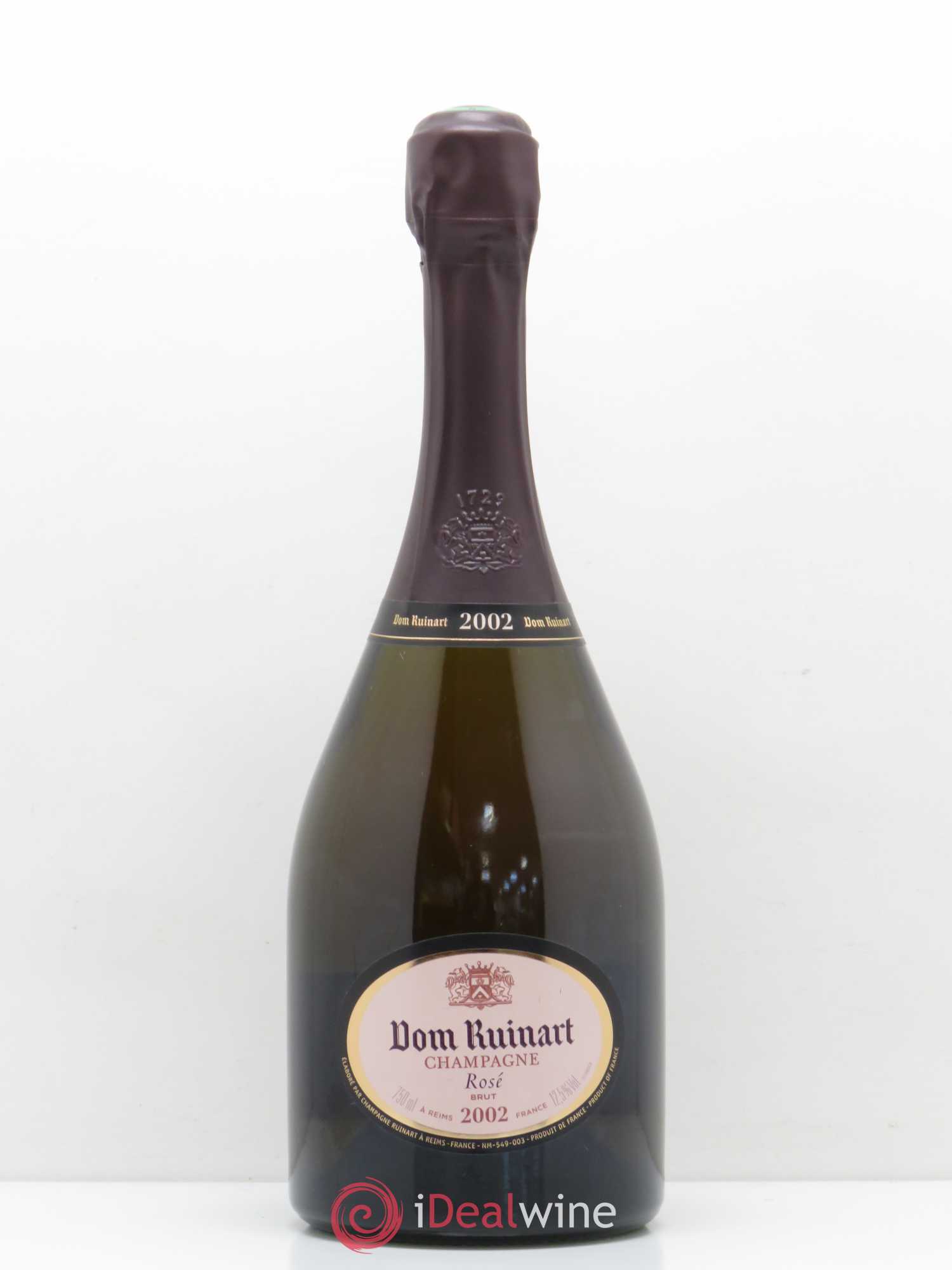 Dom Ruinart Brut Ruinart 2002 - Lot de 1 bouteille - 0
