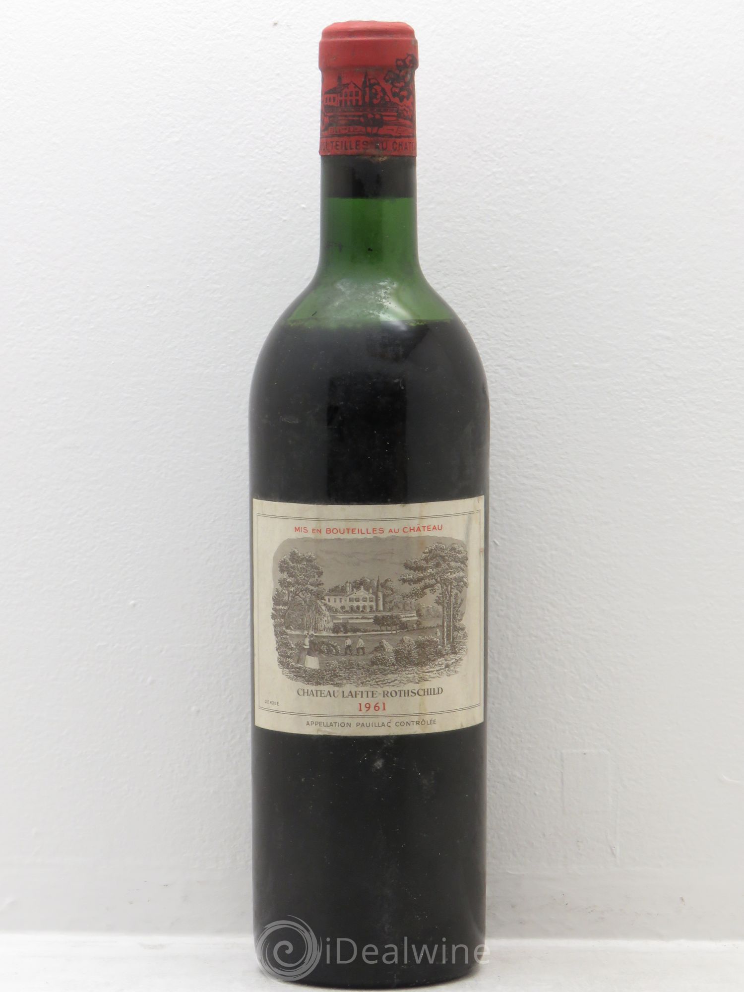 Château Lafite Rothschild 1er Grand Cru Classé 1961 - Lot de 1 bouteille - 0
