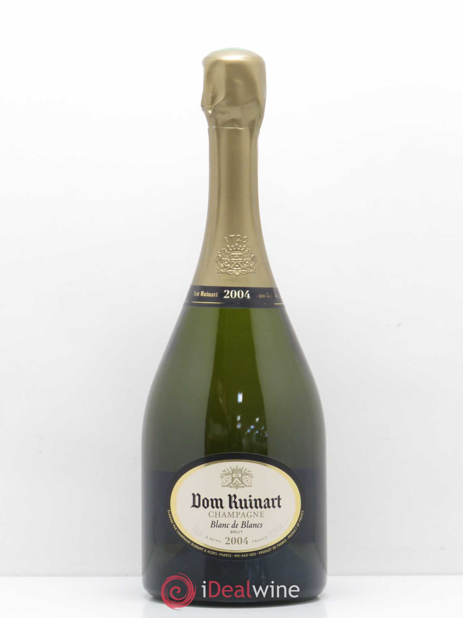 Dom Ruinart Brut Ruinart 2004 - Lot de 1 bouteille - 0
