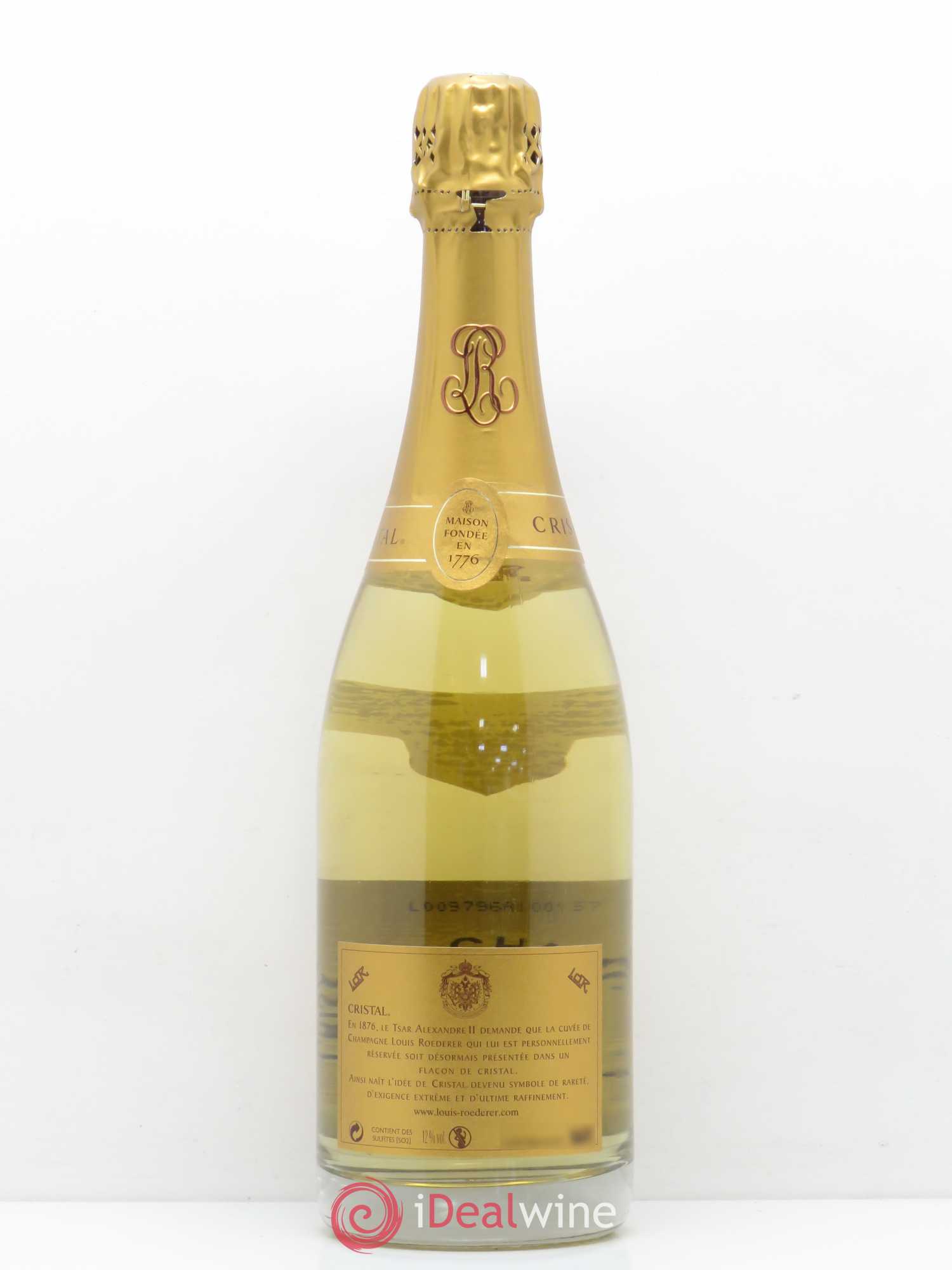 Cristal Louis Roederer 2006 - Lot de 1 bouteille - 1