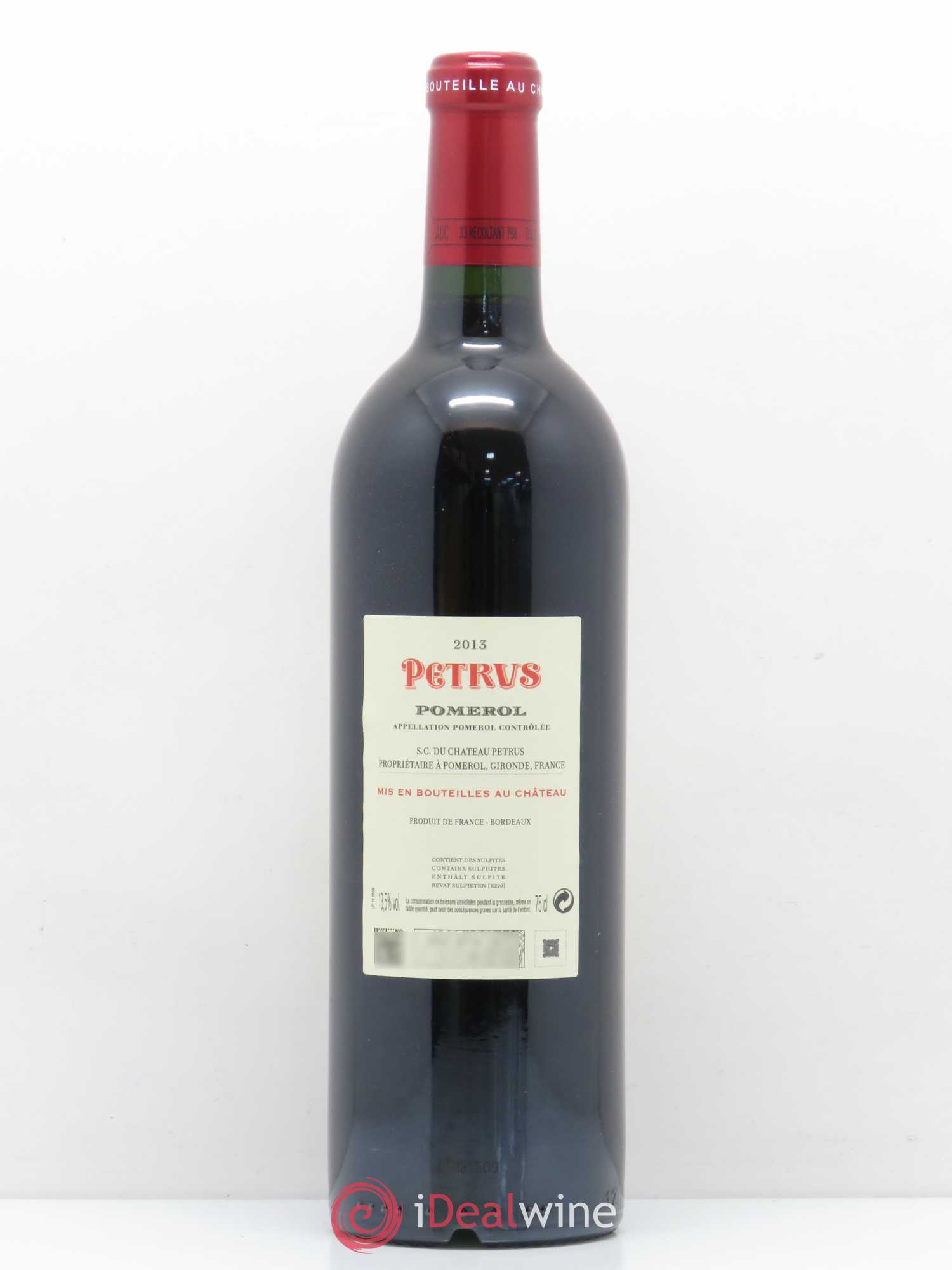 Petrus 2013 - Lot de 1 bouteille - 1