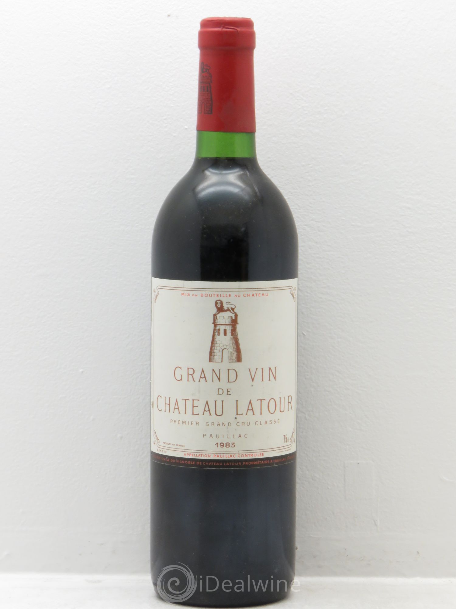 Château Latour 1er Grand Cru Classé 1983 - Lot de 1 bouteille - 0