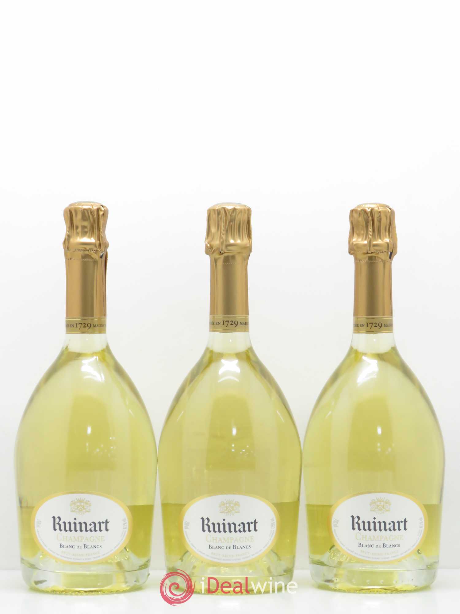 Blanc de Blancs Brut Ruinart - Lot de 3 bouteilles - 0