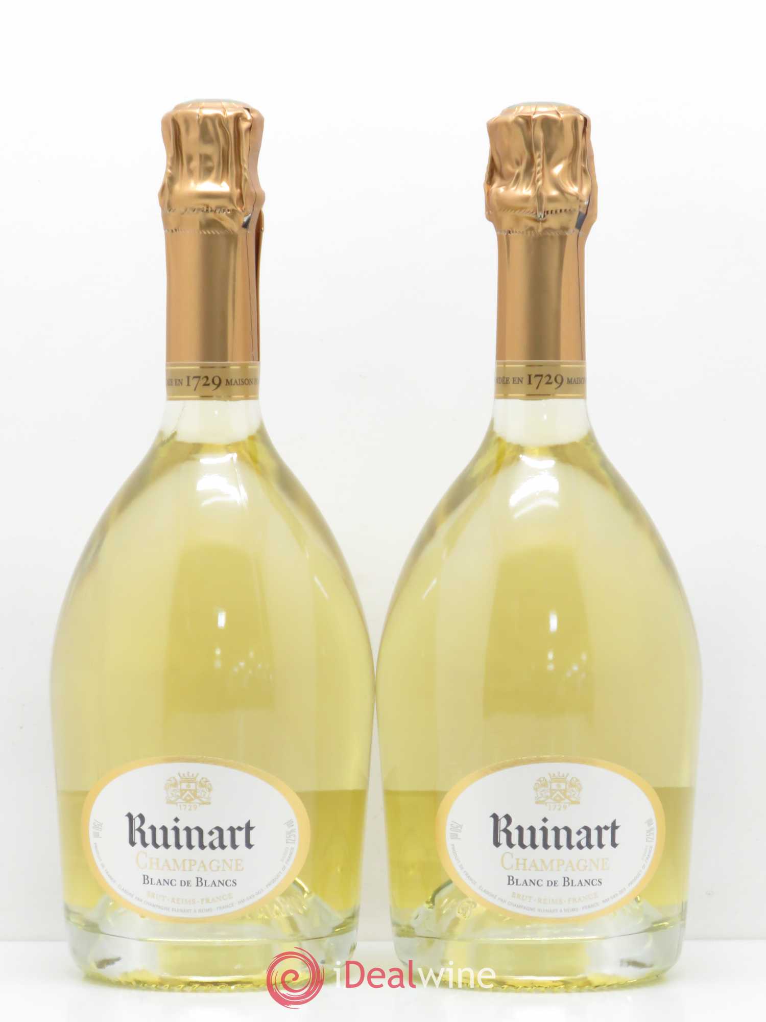 Blanc de Blancs Brut Ruinart - Lot de 2 bouteilles - 0