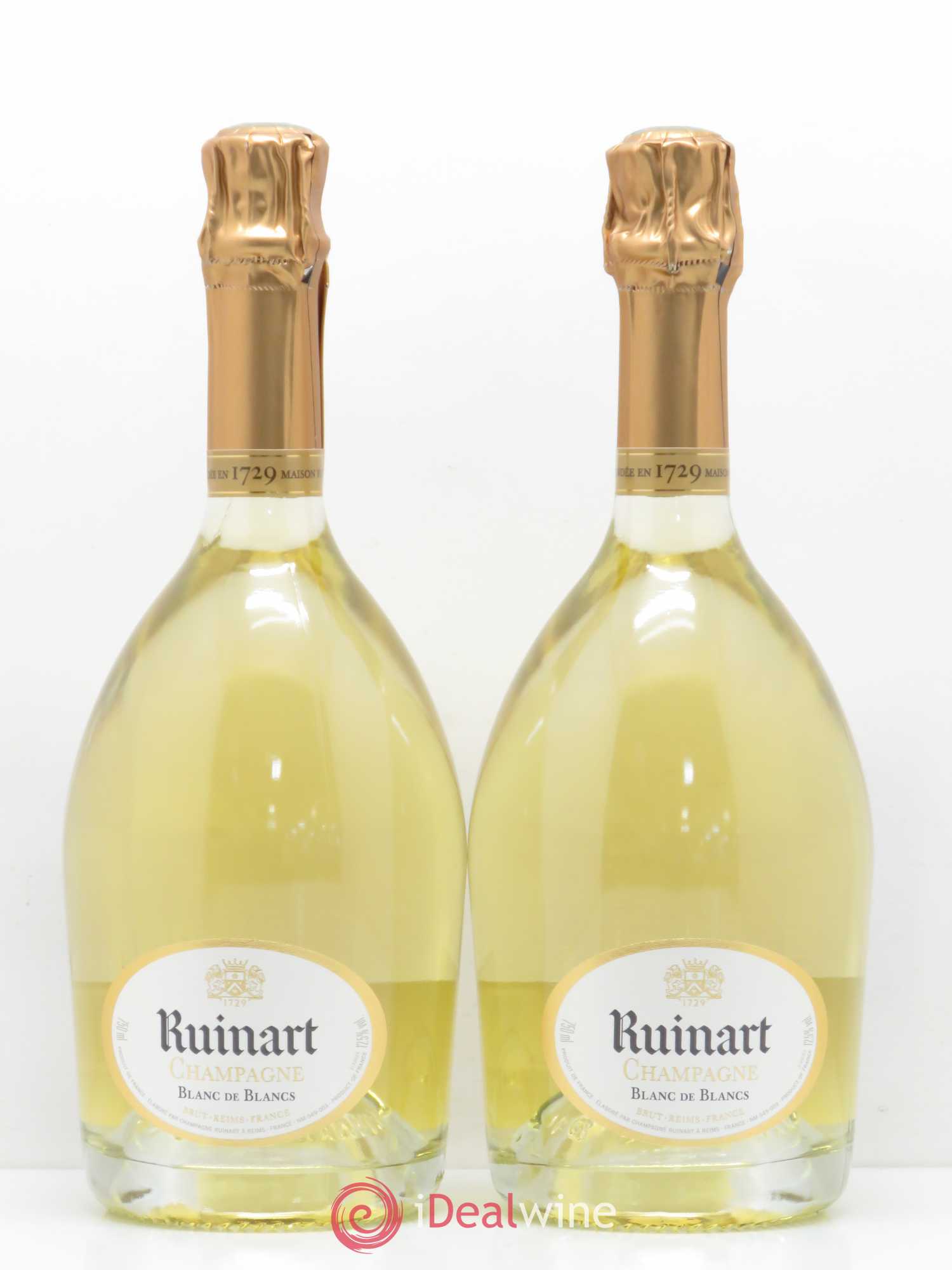Blanc de Blancs Brut Ruinart - Lot de 2 bouteilles - 0