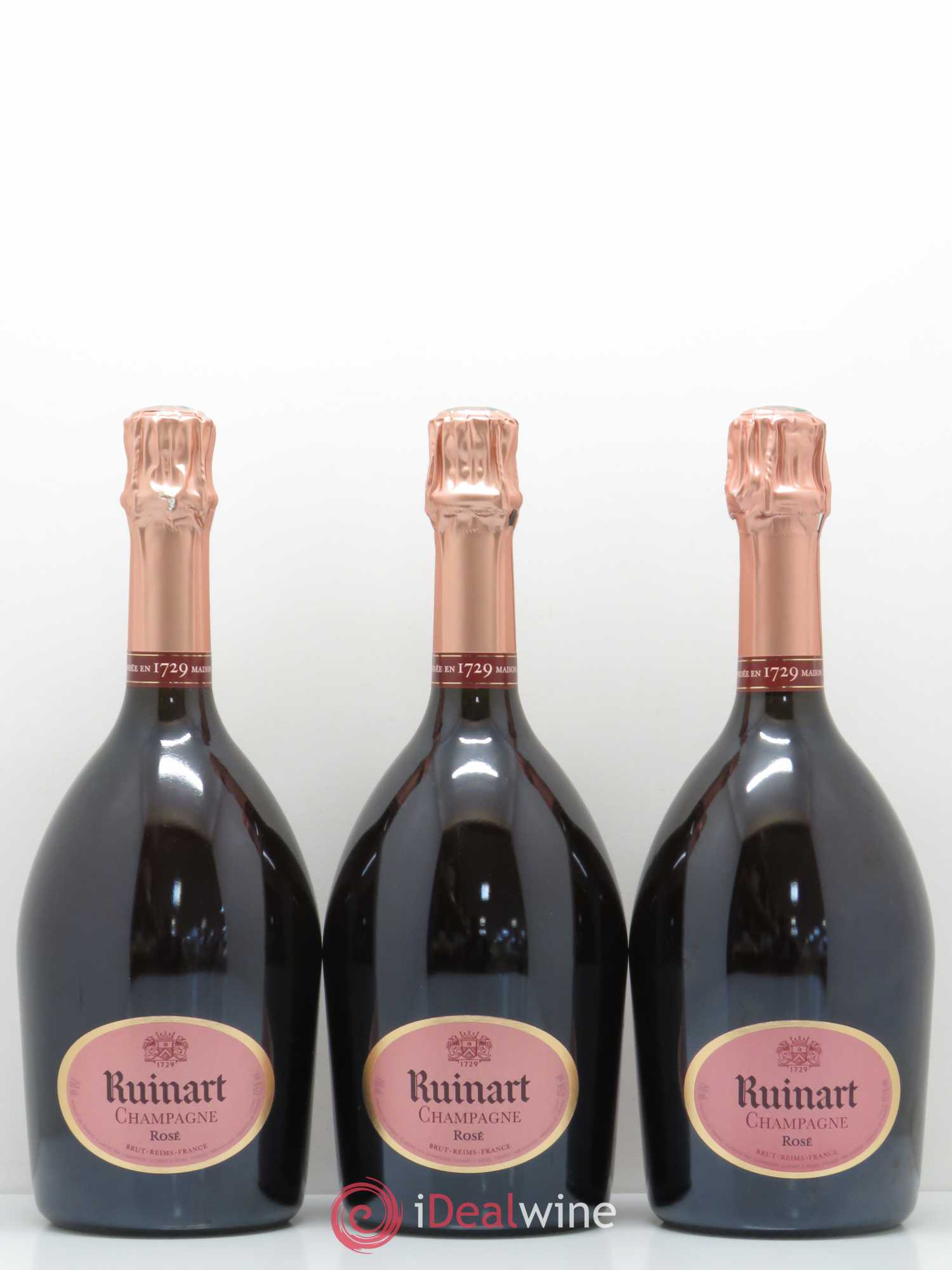 Brut Rosé Ruinart - Lot de 3 bouteilles - 0