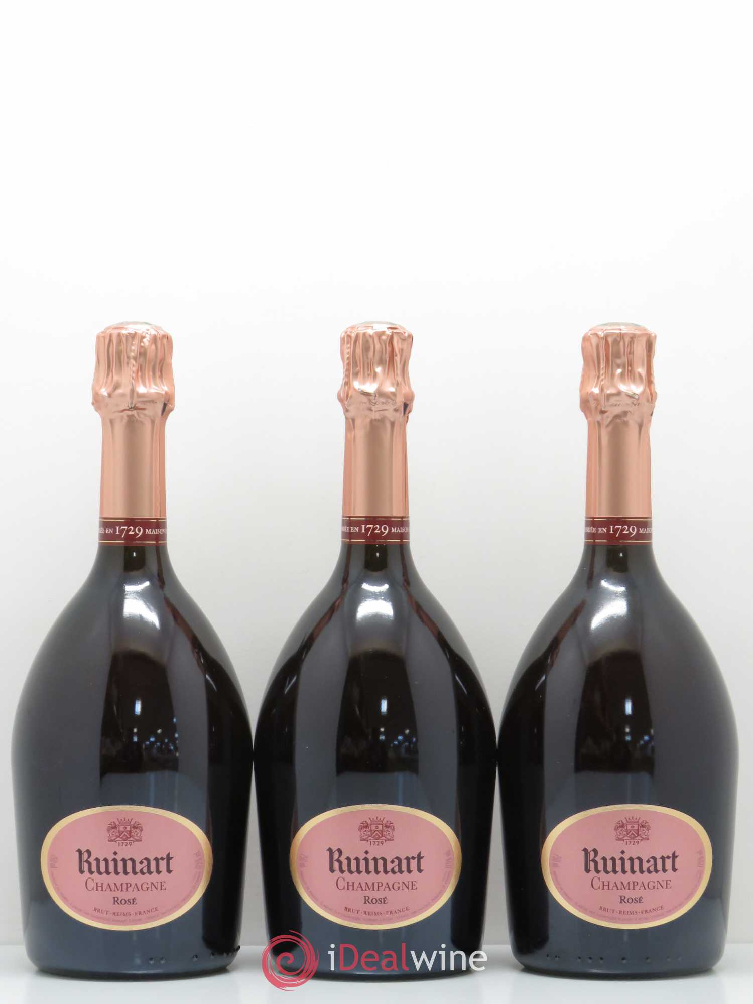 Brut Rosé Ruinart - Lot de 3 bouteilles - 0