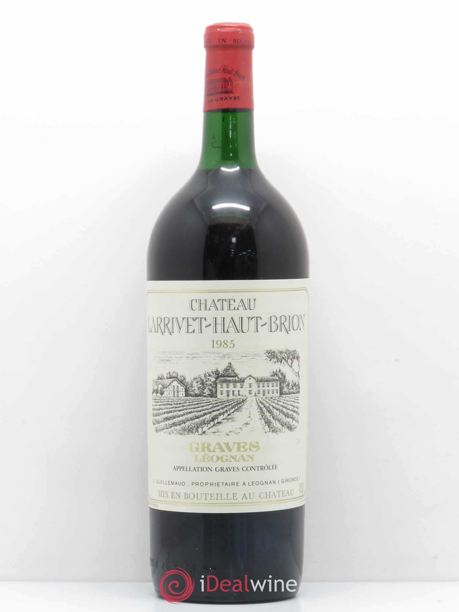 Château Larrivet Haut-Brion 1985 - Lot de 1 magnum - 0
