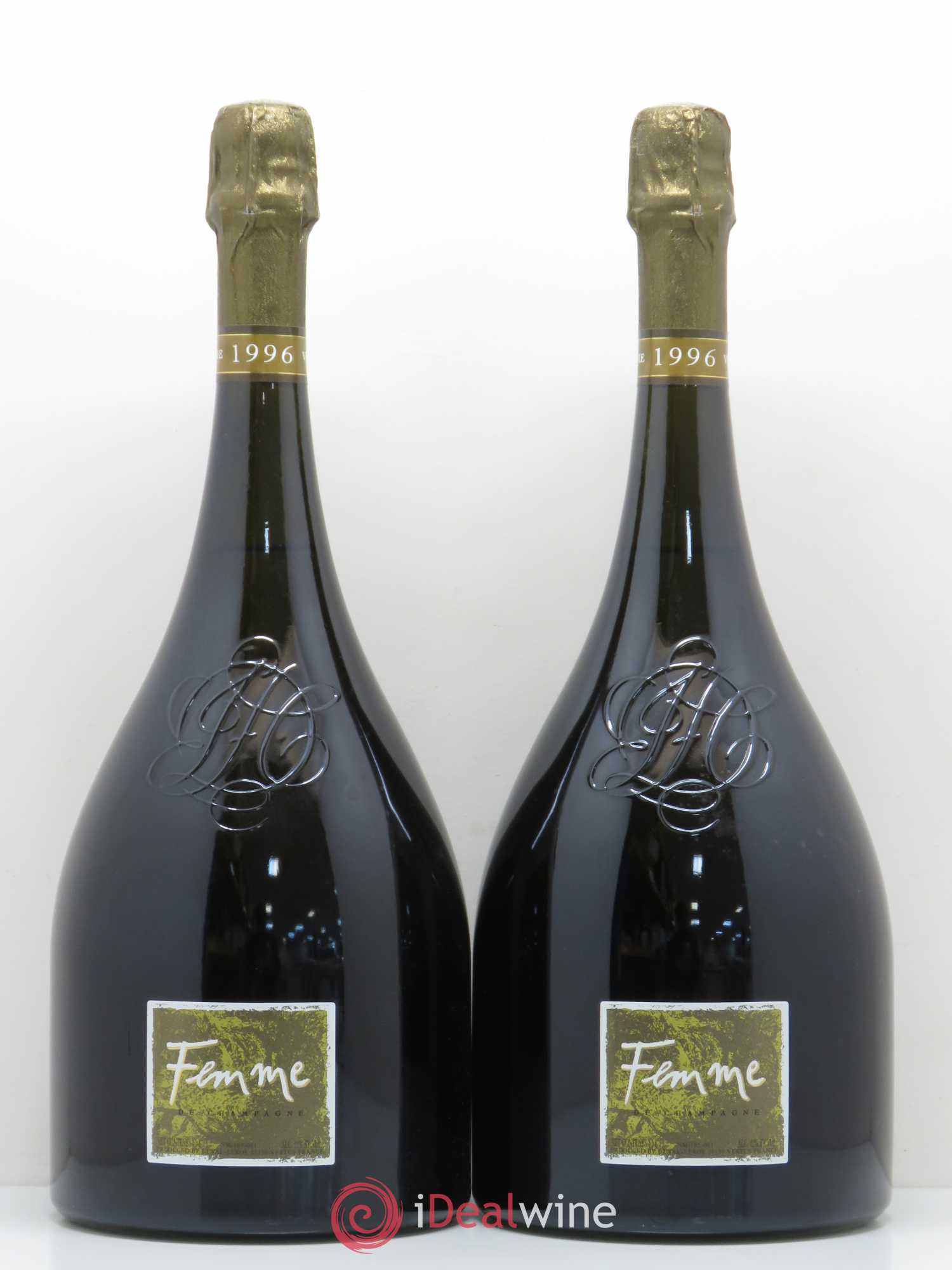 Champagne cuvée Femme Duval Leroy 1996 - Posten von 2 Magnum - 0