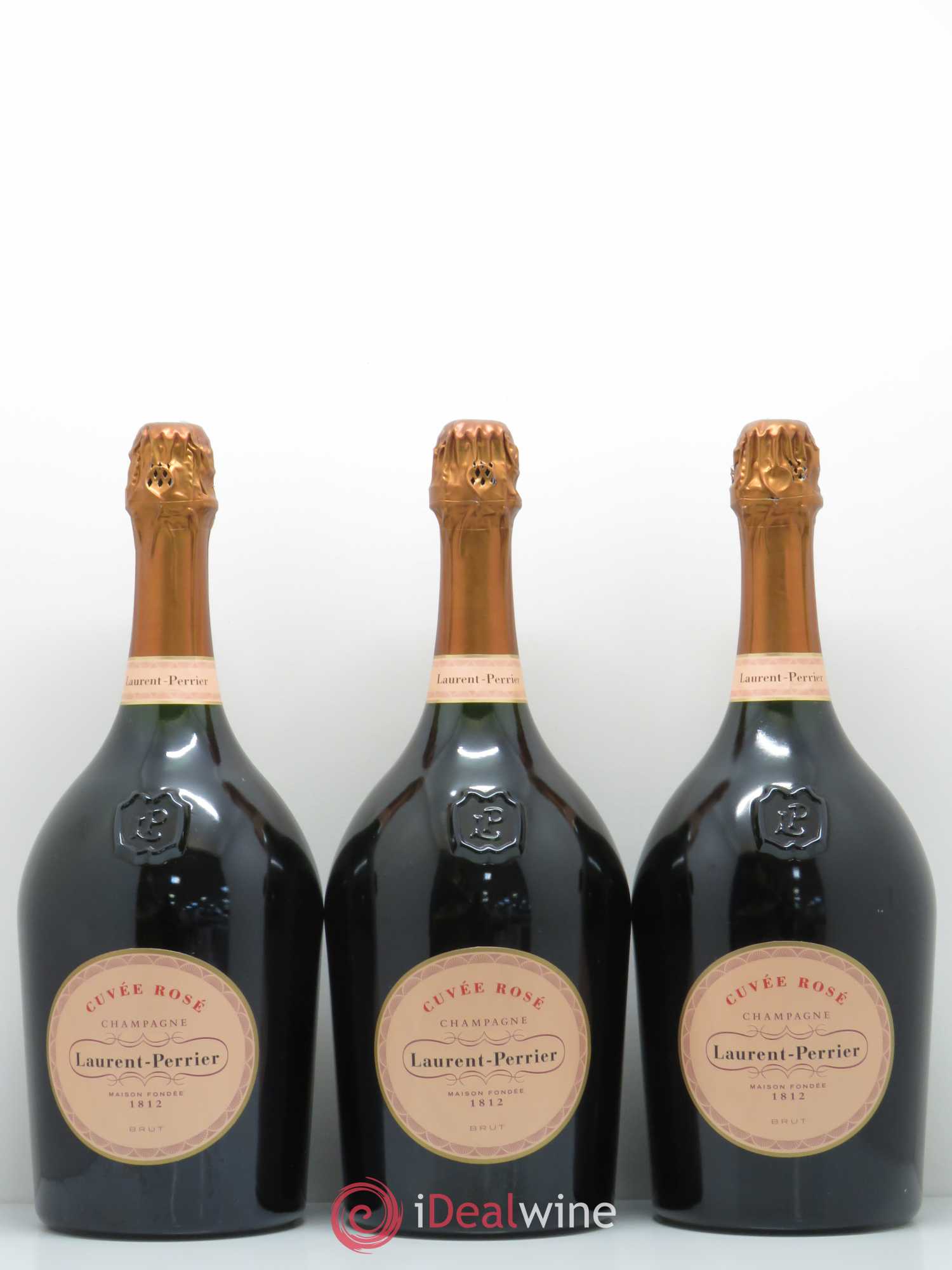 Rosé Brut Laurent Perrier - Lot de 3 magnums - 0