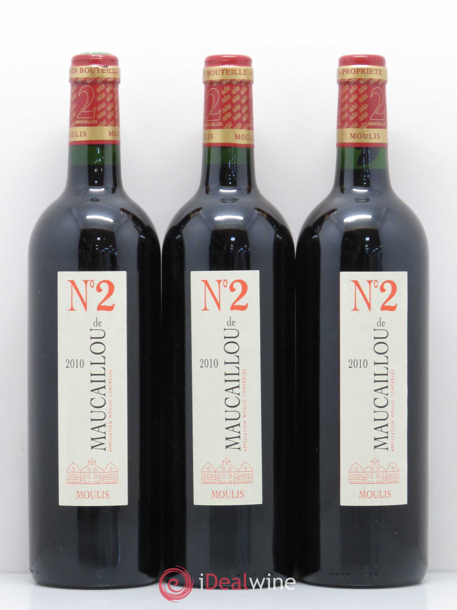 Moulis en Médoc Numéro 2 de Maucaillou 2010 - Lot de 12 bouteilles - 3