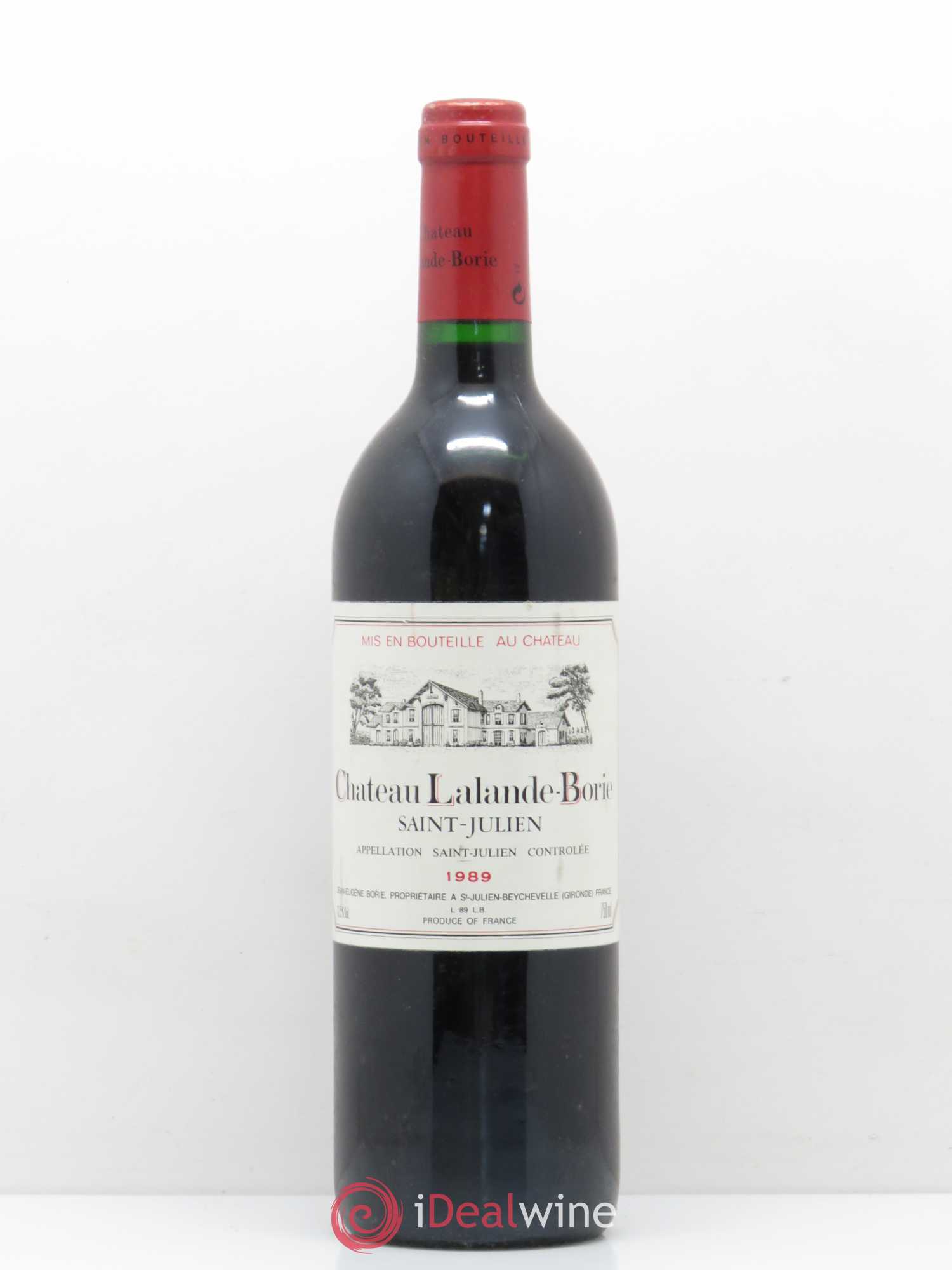 Château Lalande Borie 1989 - Lot de 1 bouteille - 0