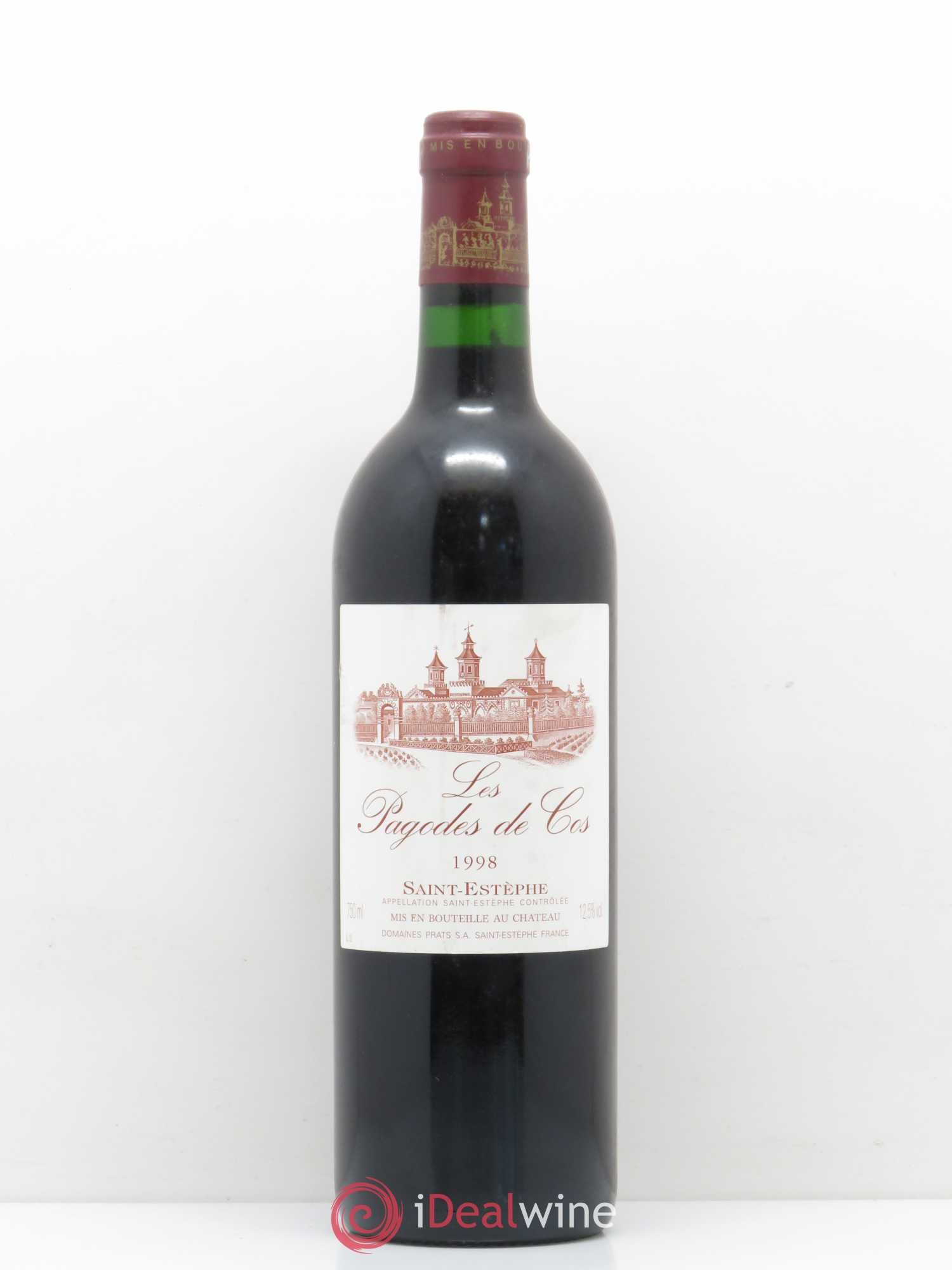 Les Pagodes de Cos Second Vin 1998 - Lot de 1 bouteille - 0