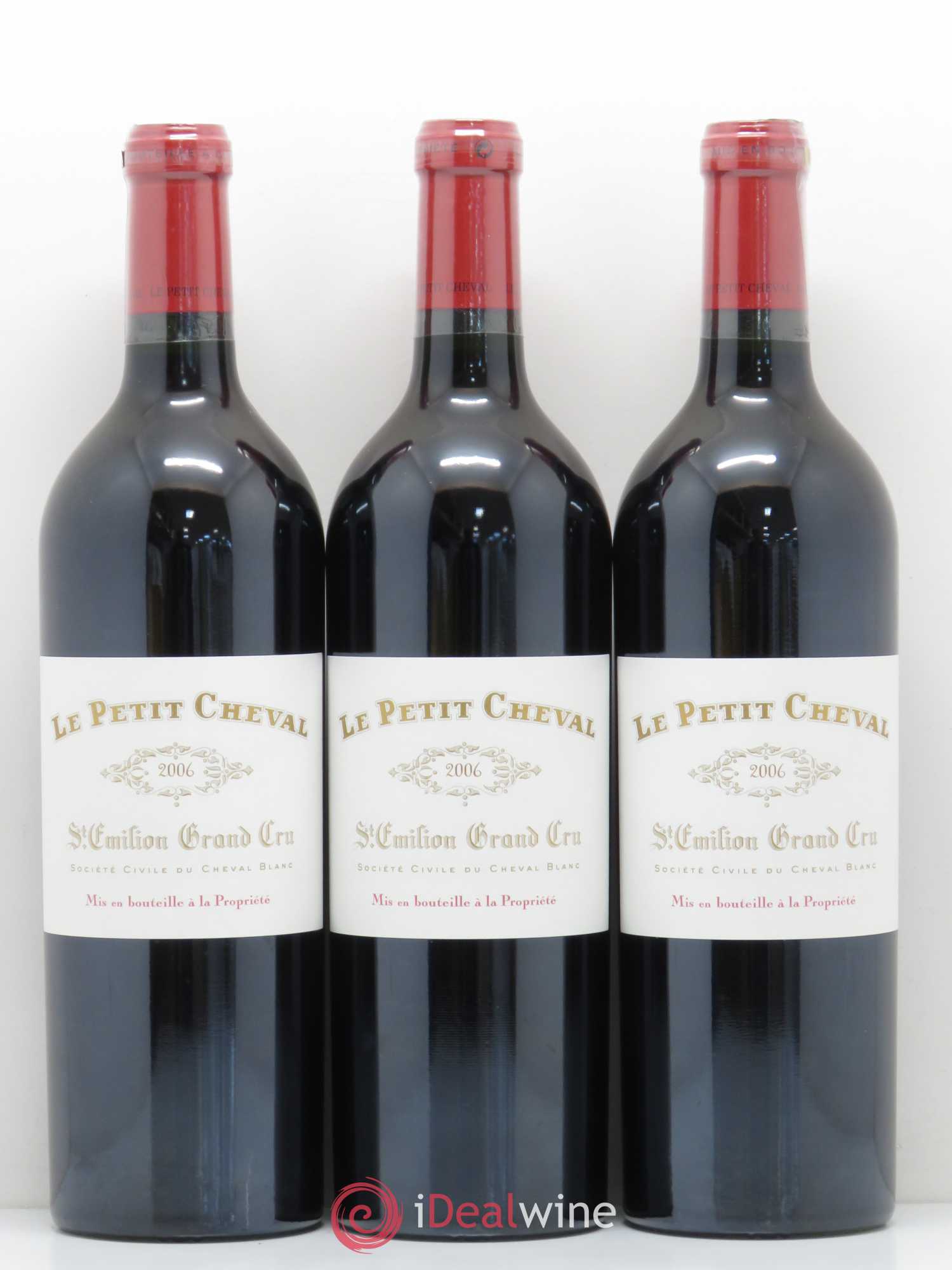 Le Petit Cheval Second Vin 2006 - Lot de 6 bouteilles - 1