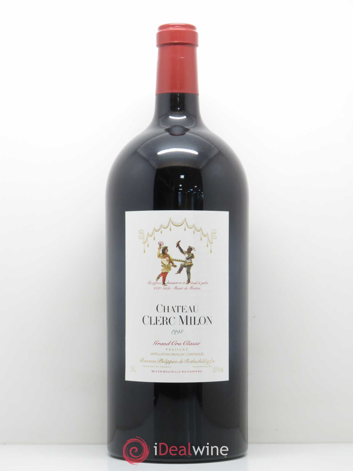 Château Clerc Milon 5ème Grand Cru Classé 1998 - Lot de 1 jeroboam - 0