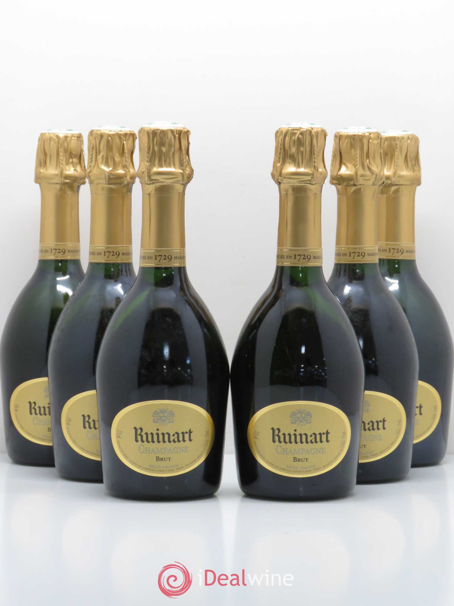 R de Ruinart Brut Ruinart - Lot de 6 demi bouteilles - 0