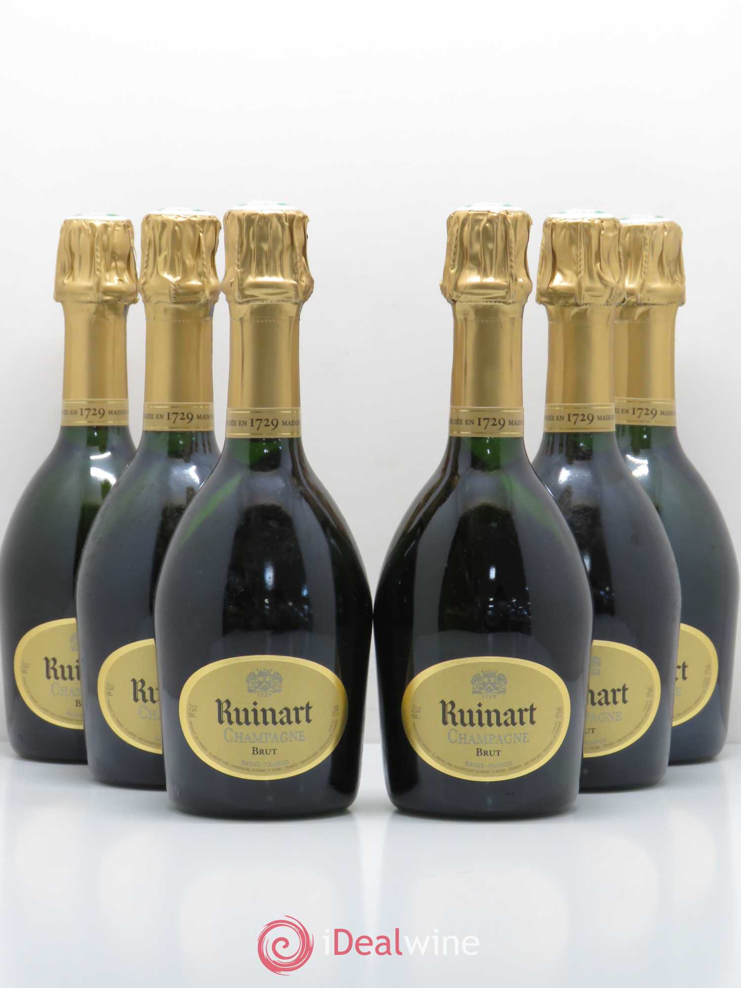 R de Ruinart Brut Ruinart - Lot de 6 demi bouteilles - 0