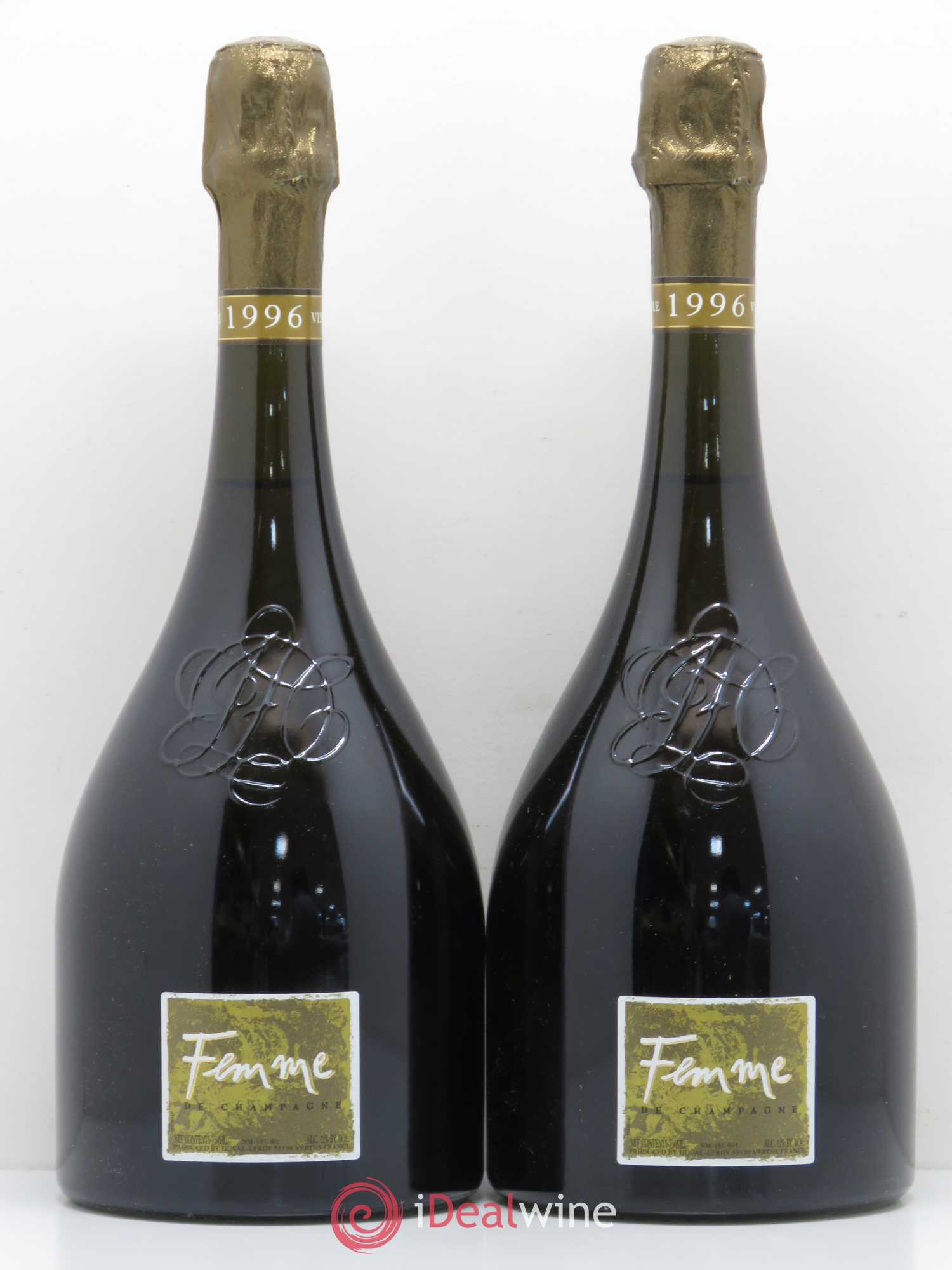 Brut Millésimé Duval-Leroy Cuvée Femme 1996 - Lot de 2 bouteilles - 0