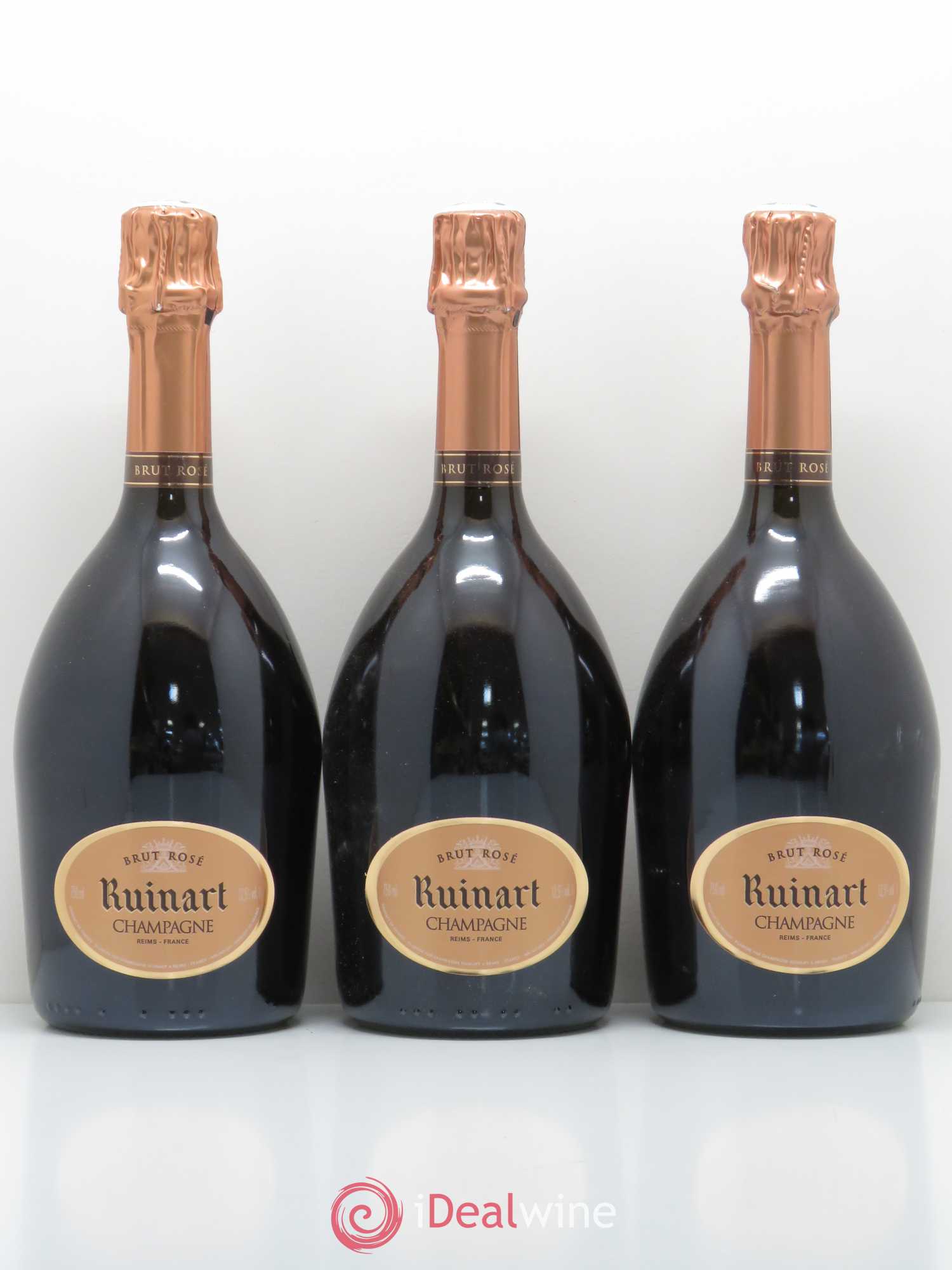 Brut Rosé Ruinart - Lot de 3 bouteilles - 0