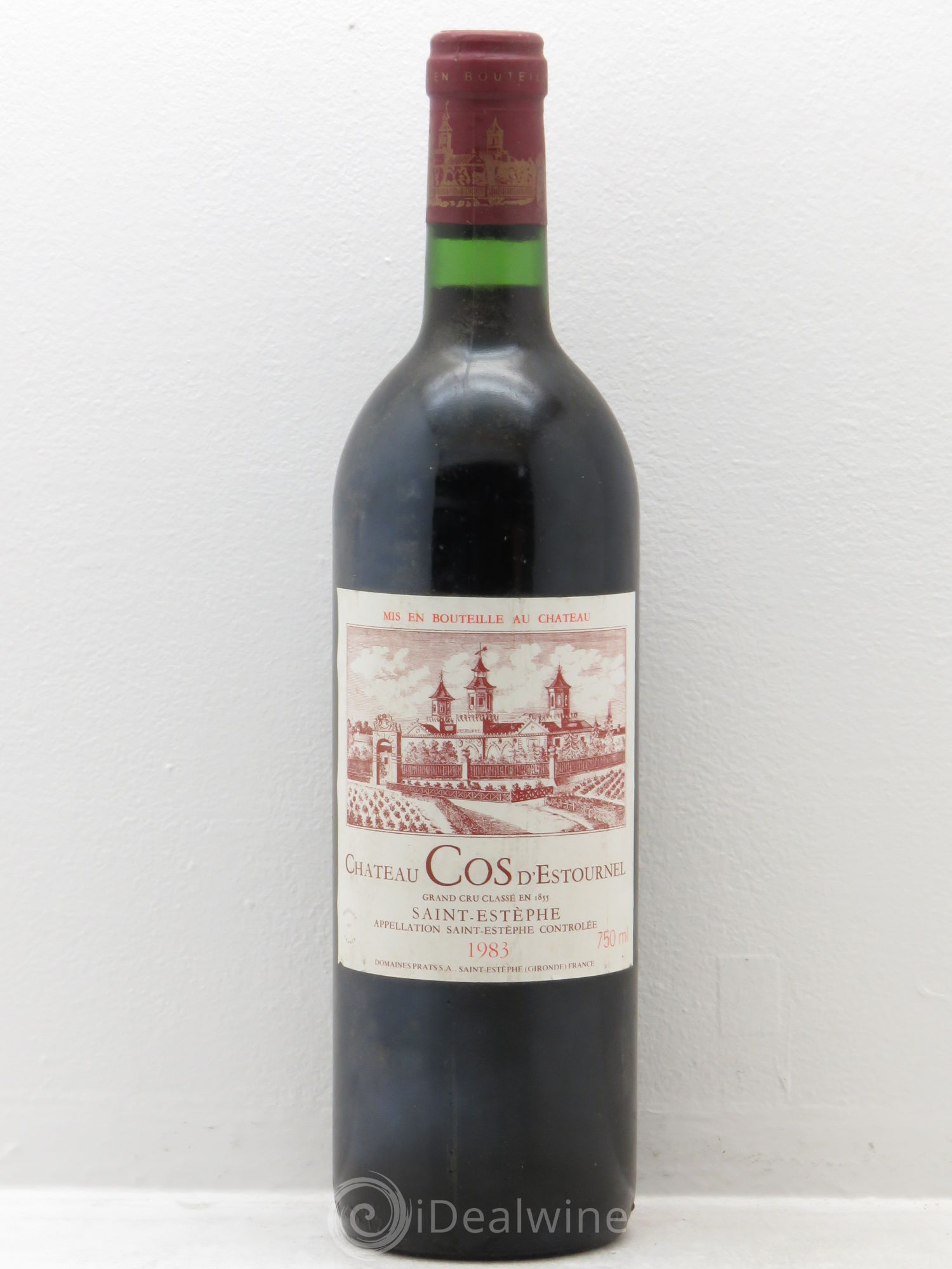 Cos d'Estournel 2ème Grand Cru Classé 1983 - Lot de 1 bouteille - 0