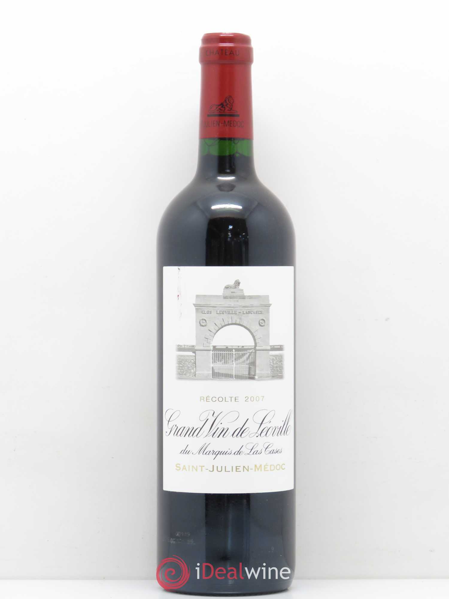 Château Léoville Las Cases 2ème Grand Cru Classé 2007 - Lot de 1 bouteille - 0