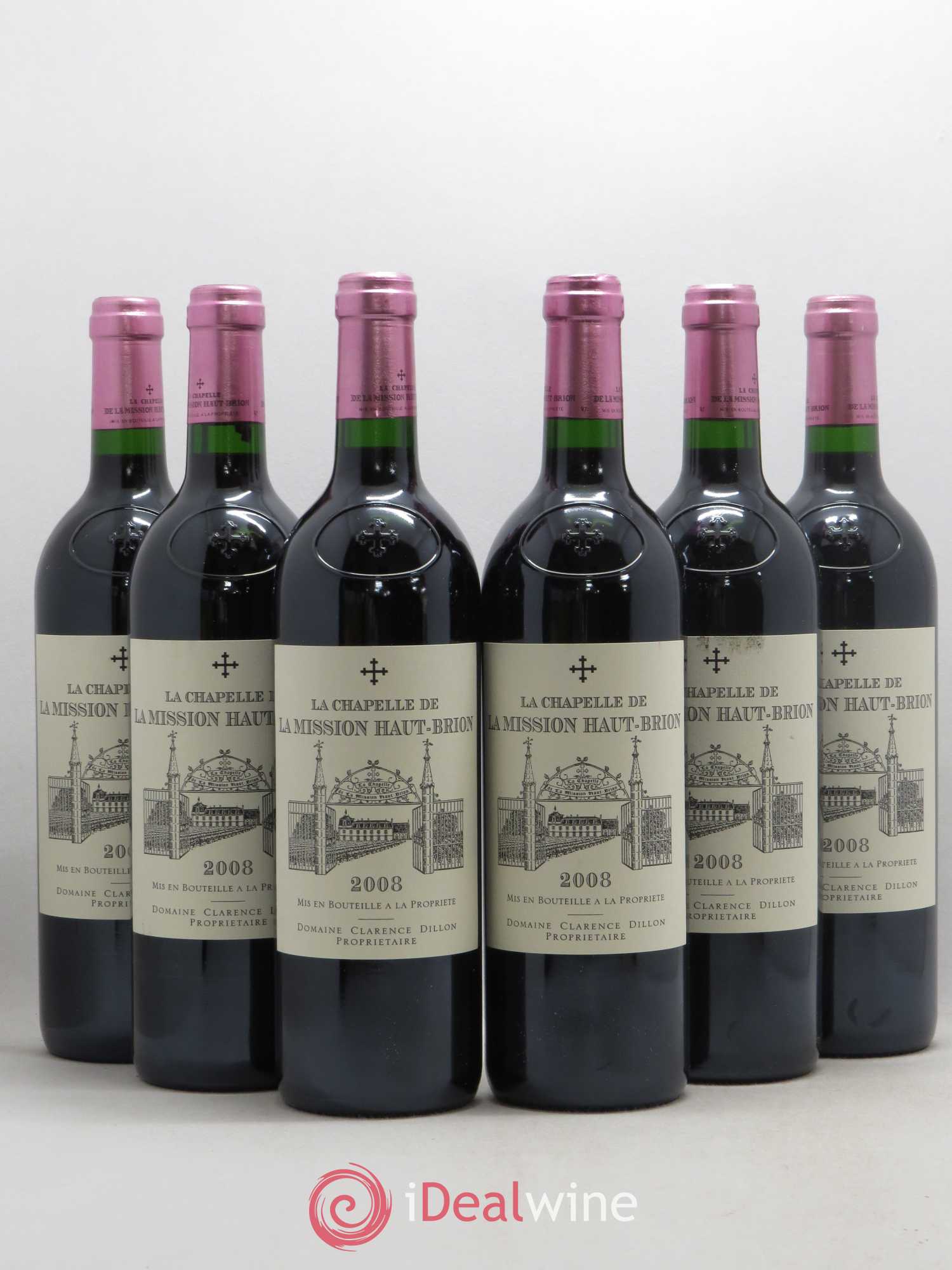 La Chapelle de La Mission Haut-Brion Second Vin 2008 - Lot de 6 bouteilles - 0