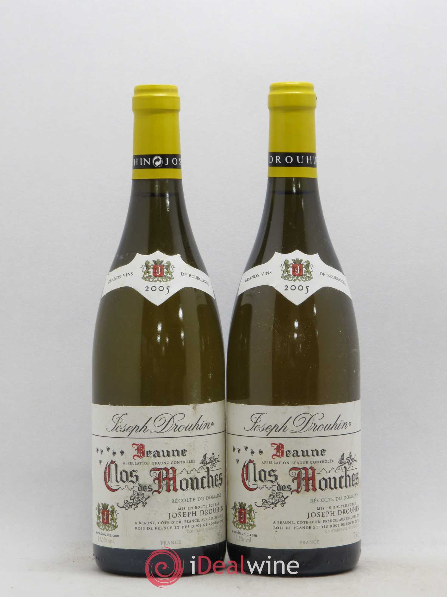 Beaune 1er Cru Clos des Mouches Joseph Drouhin 2005 - Lot de 2 bouteilles - 0