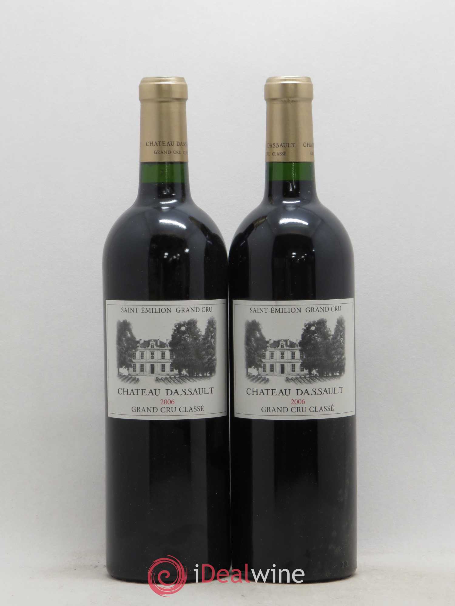 Château Dassault Grand Cru Classé 2006 - Lot de 2 bouteilles - 0