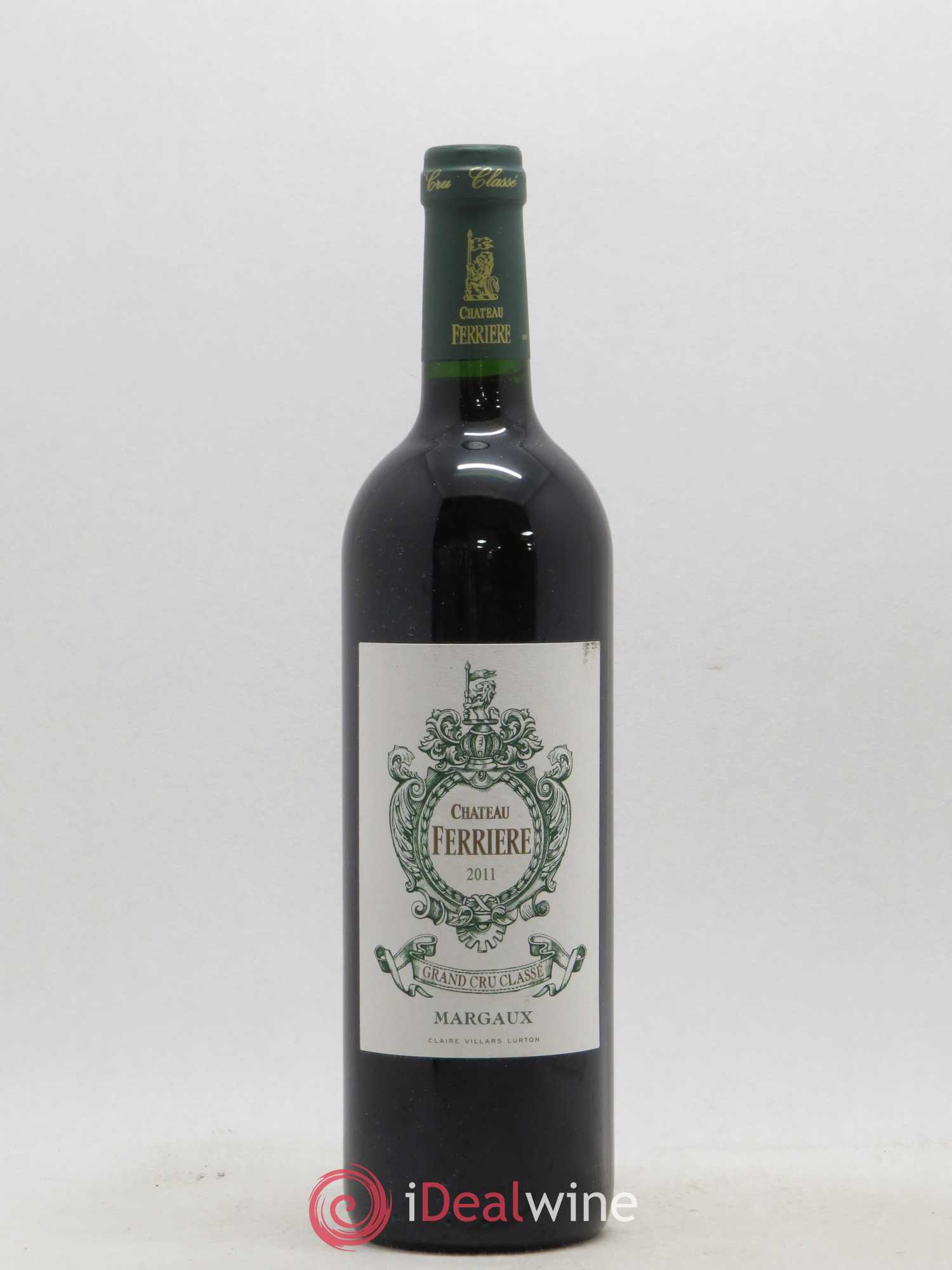 Château Ferrière 3ème Grand Cru Classé 2011 - Lot de 1 bouteille - 0