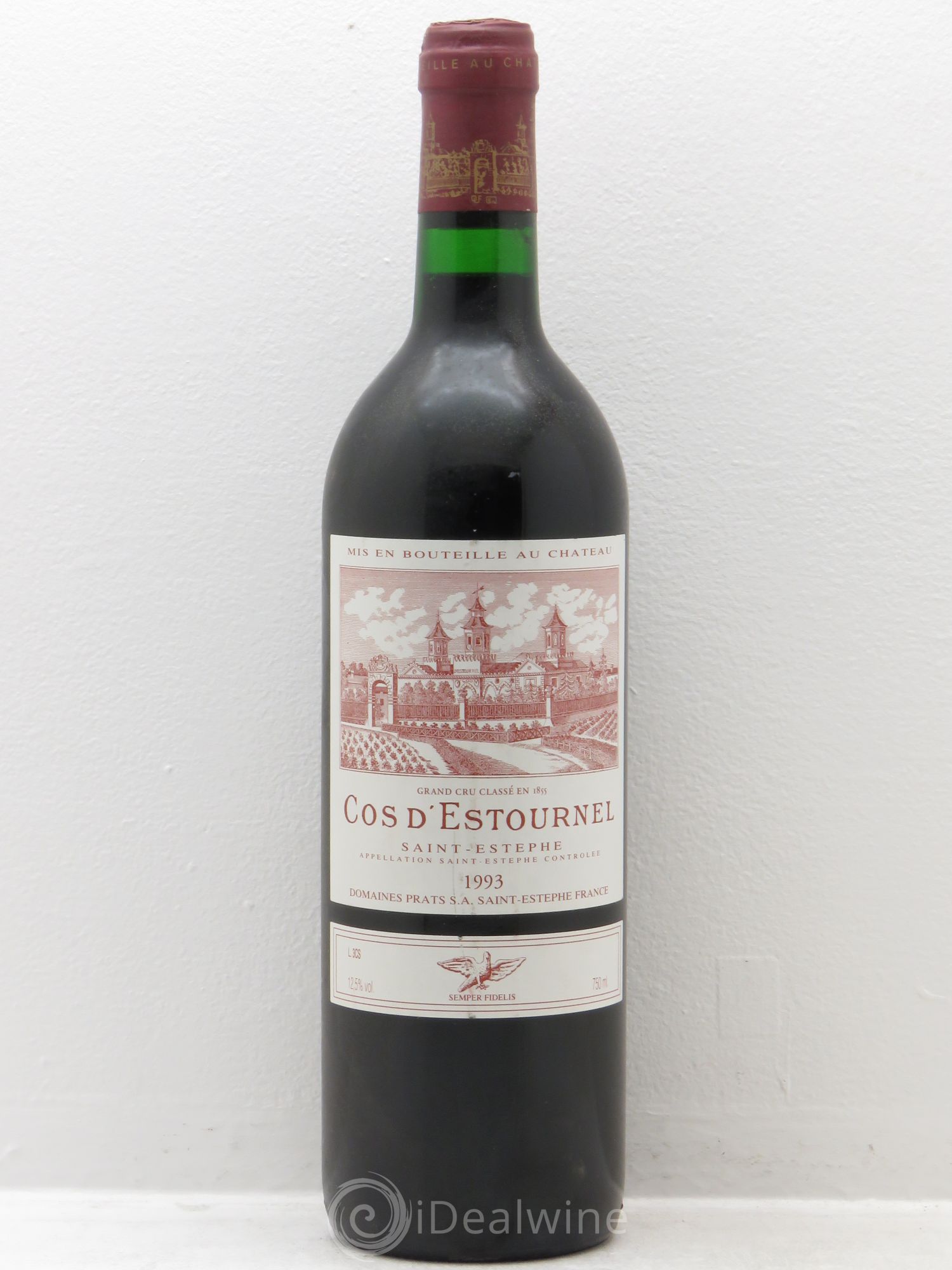 Cos d'Estournel 2ème Grand Cru Classé 1993 - Lot de 1 bouteille - 0