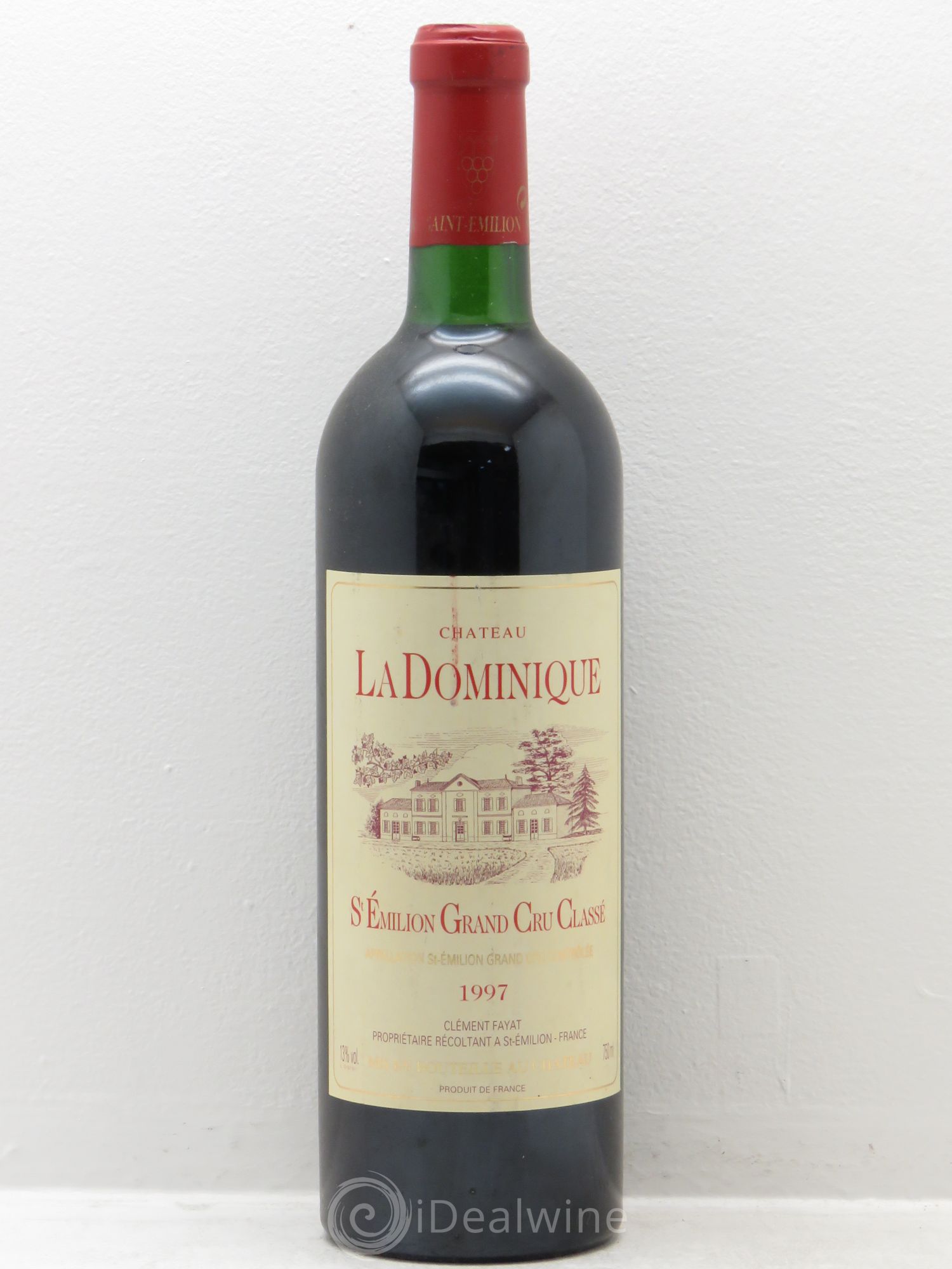 Château la Dominique Grand Cru Classé 1997 - Lot de 1 bouteille - 0