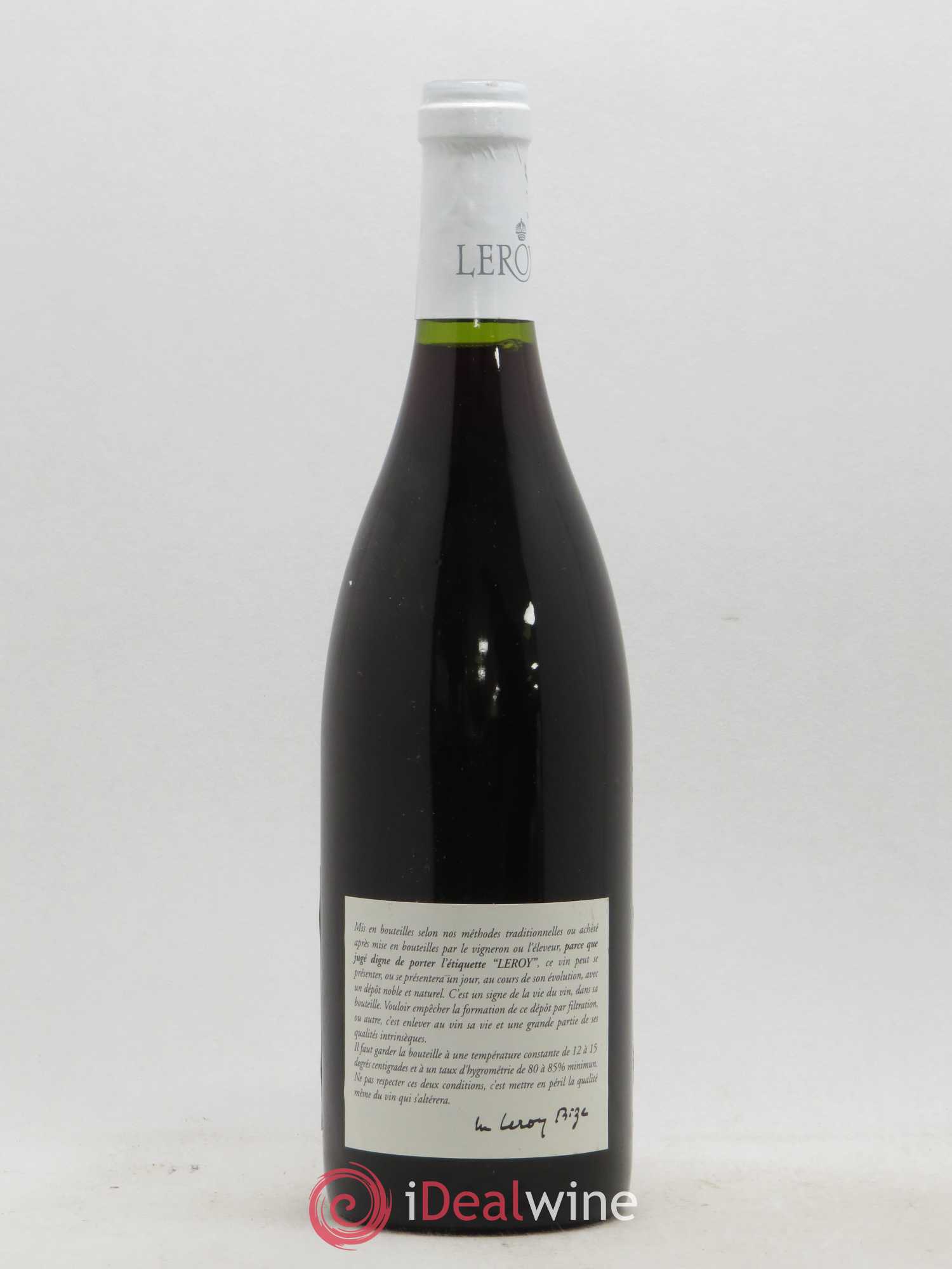 Saint-Aubin 1er Cru Leroy SA 1996 - Lot de 1 bouteille - 1