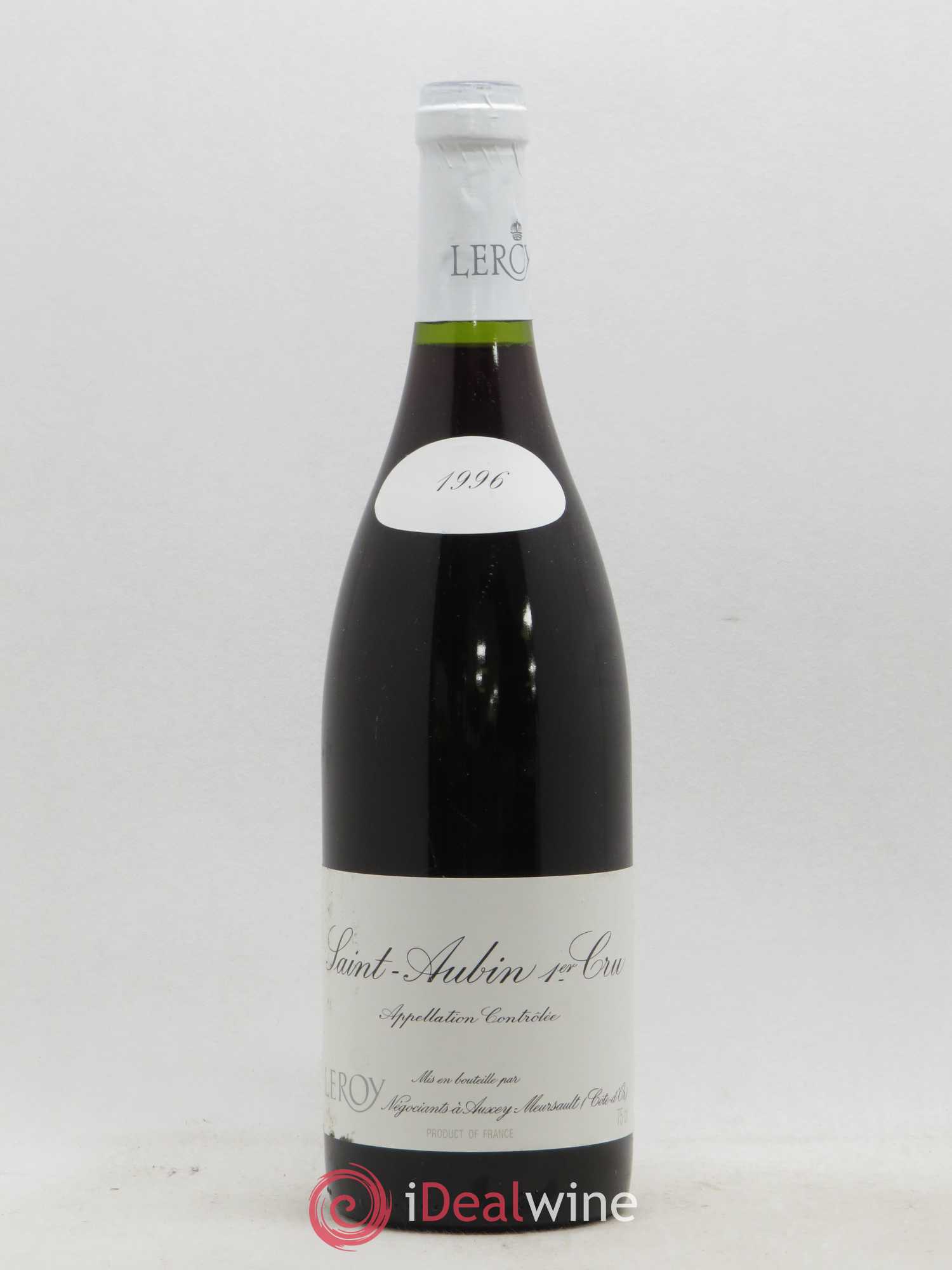 Saint-Aubin 1er Cru Leroy SA 1996 - Lot de 1 bouteille - 0