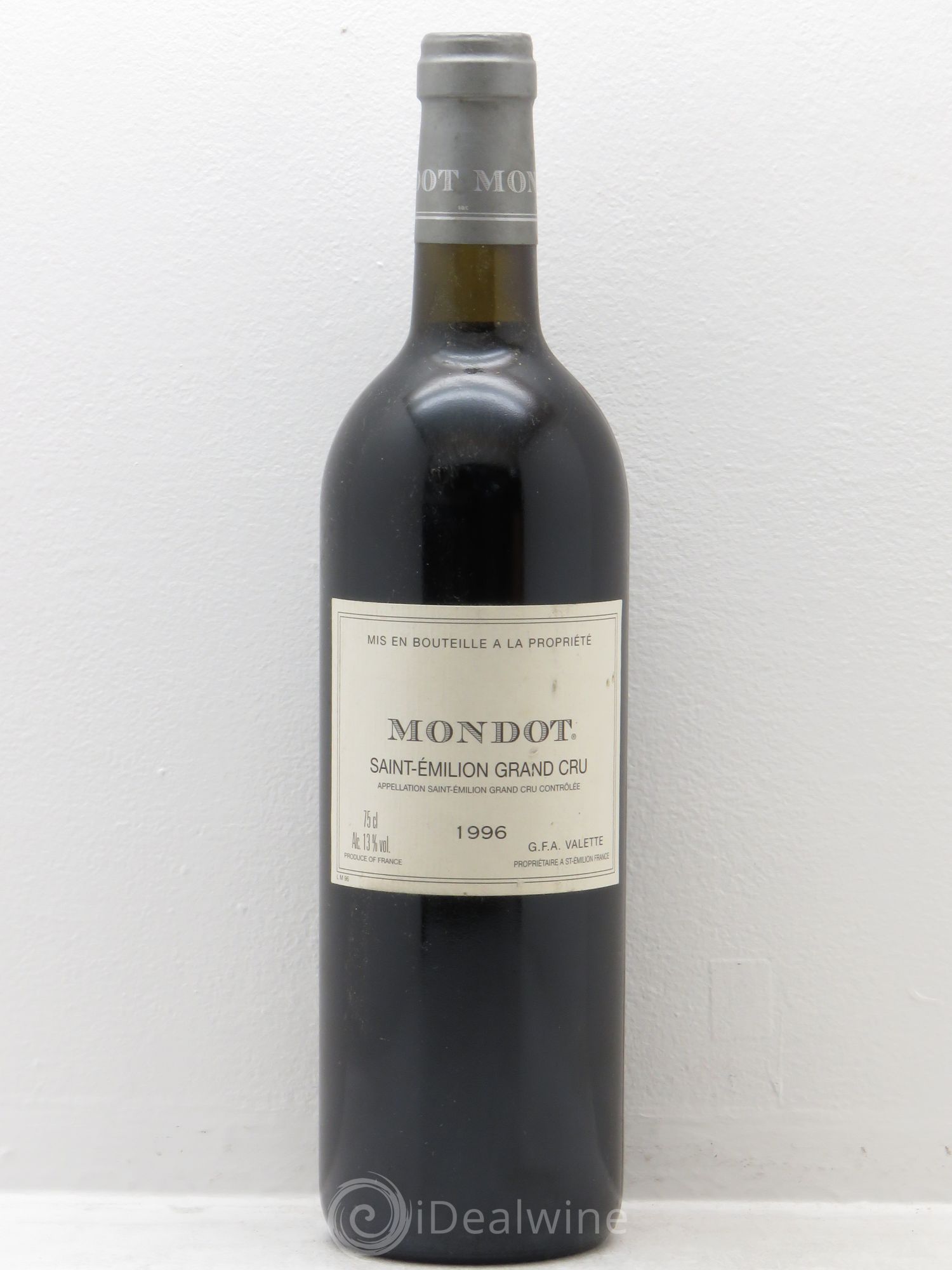 Mondot Second Vin 1996 - Lot de 1 bouteille - 0