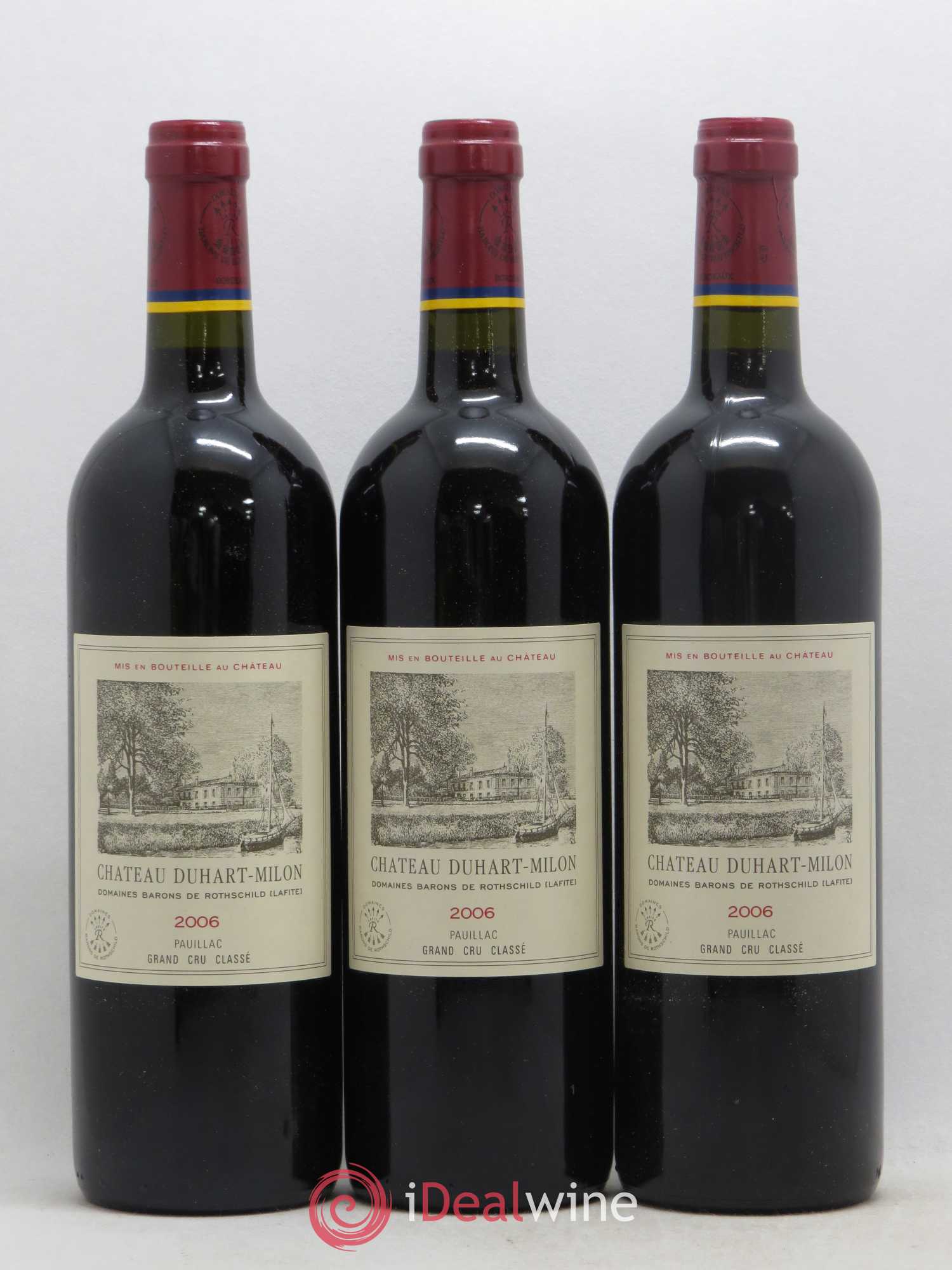 Château Duhart-Milon 4ème Grand Cru Classé 2006 - Lot de 6 bouteilles - 1