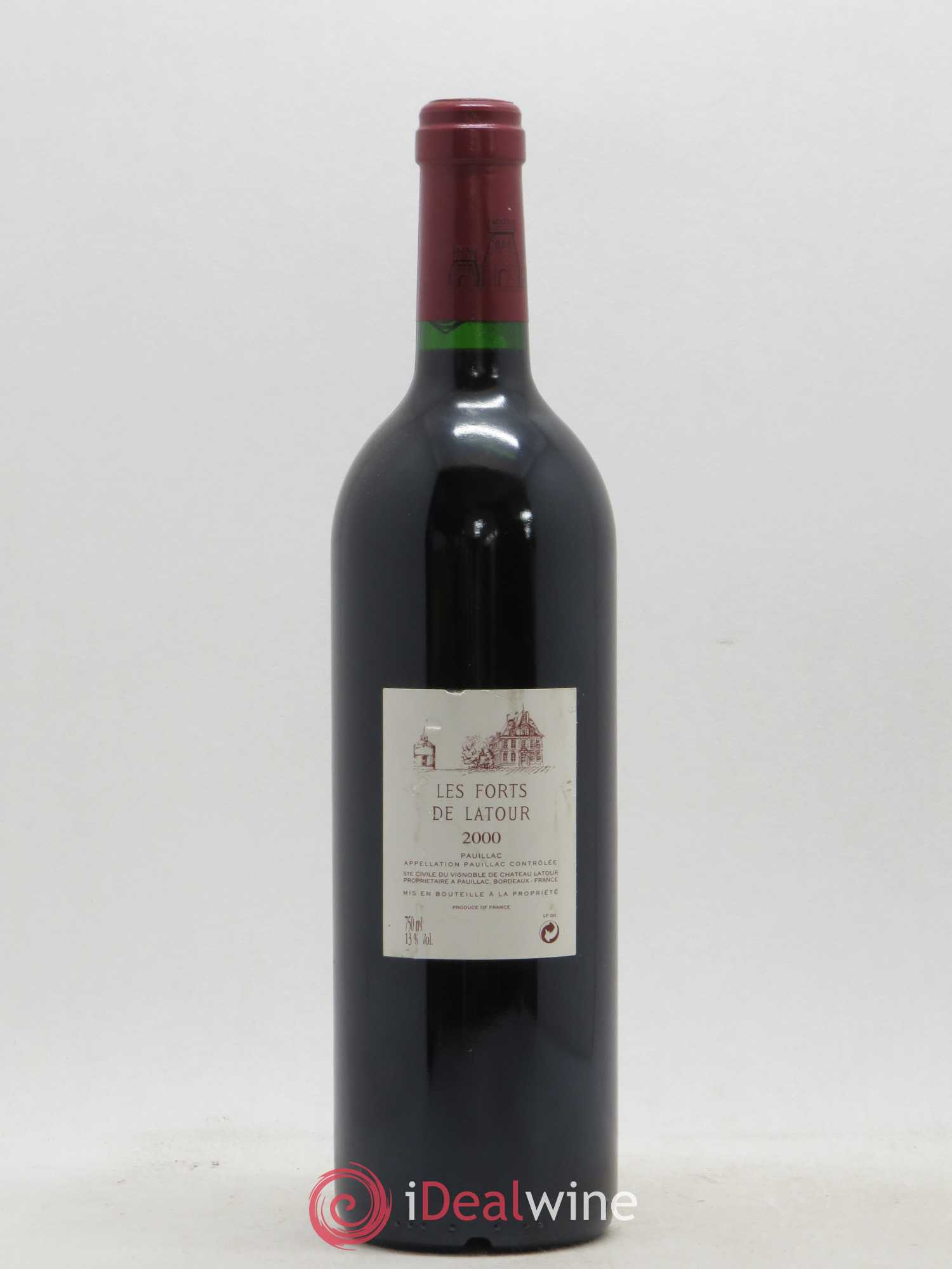 Les Forts de Latour Second Vin 2000 - Lot de 1 bouteille - 1