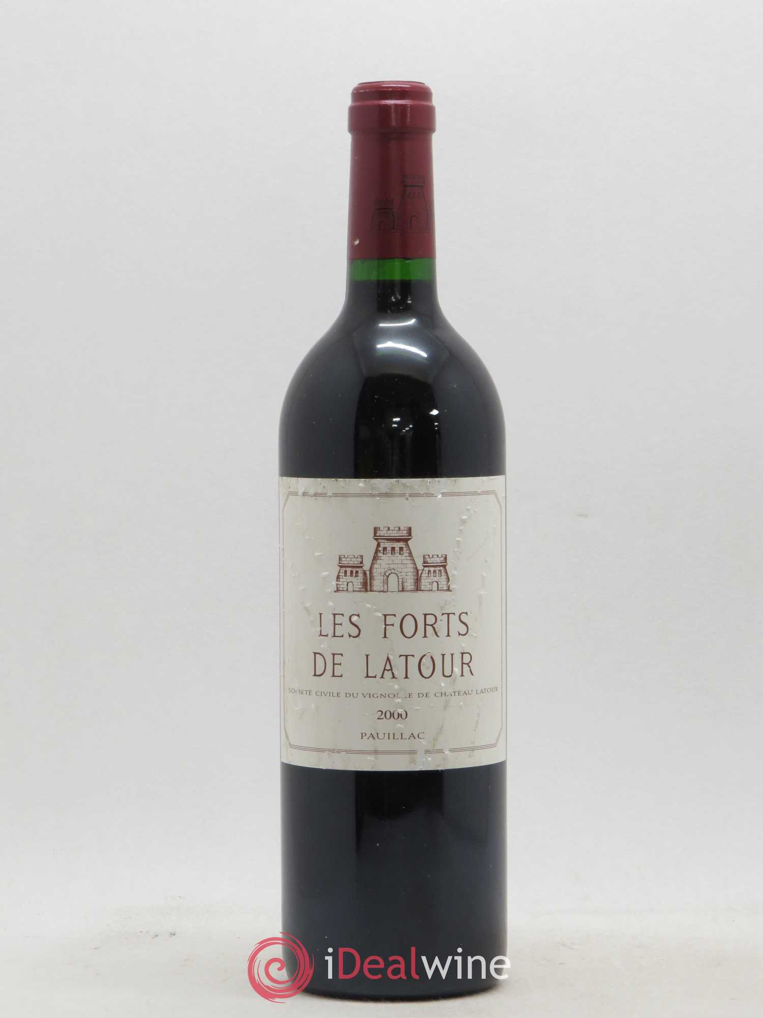 Les Forts de Latour Second Vin 2000 - Lot de 1 bouteille - 0